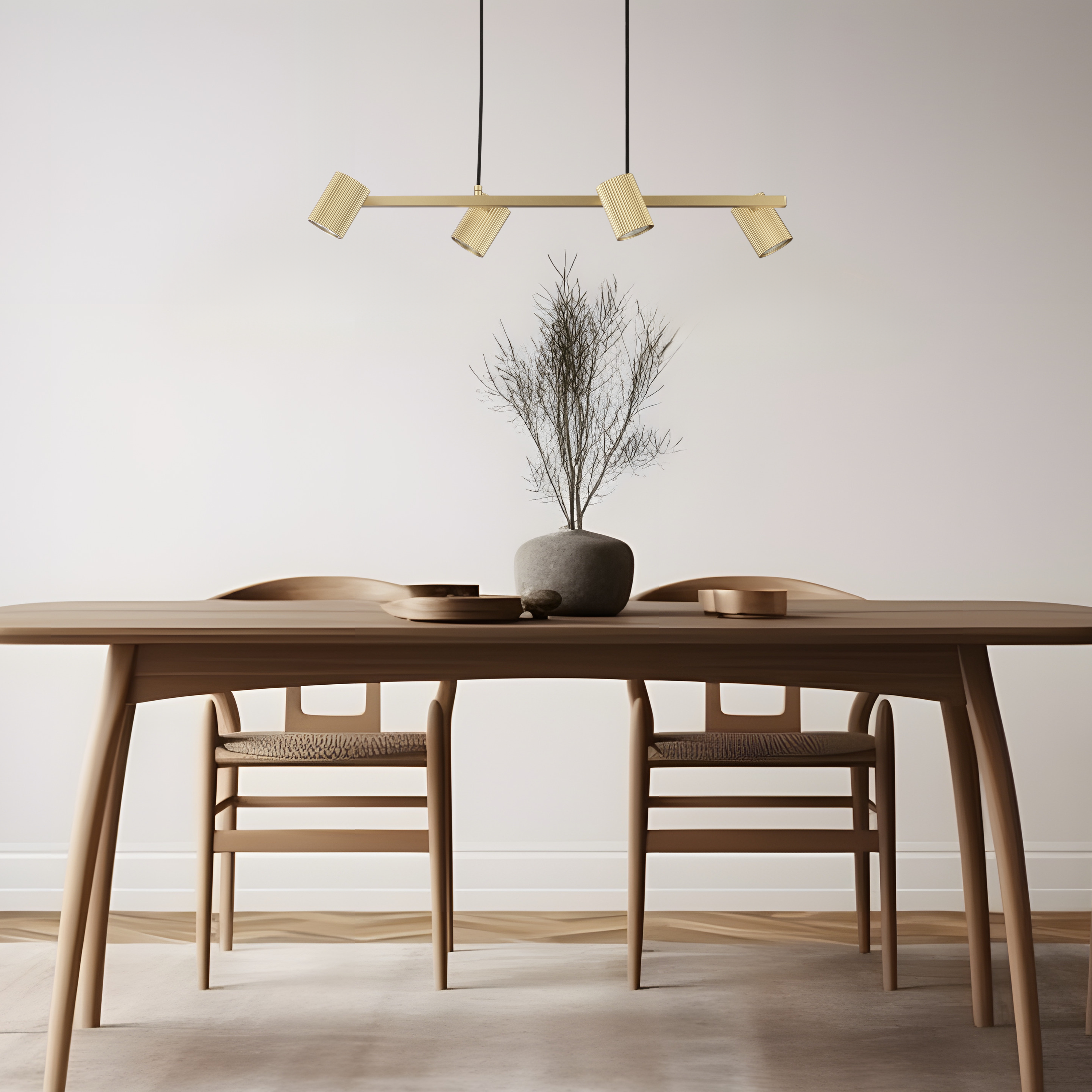 Lampa wisząca Fabio złota 4 x GU10 Inspire - 8