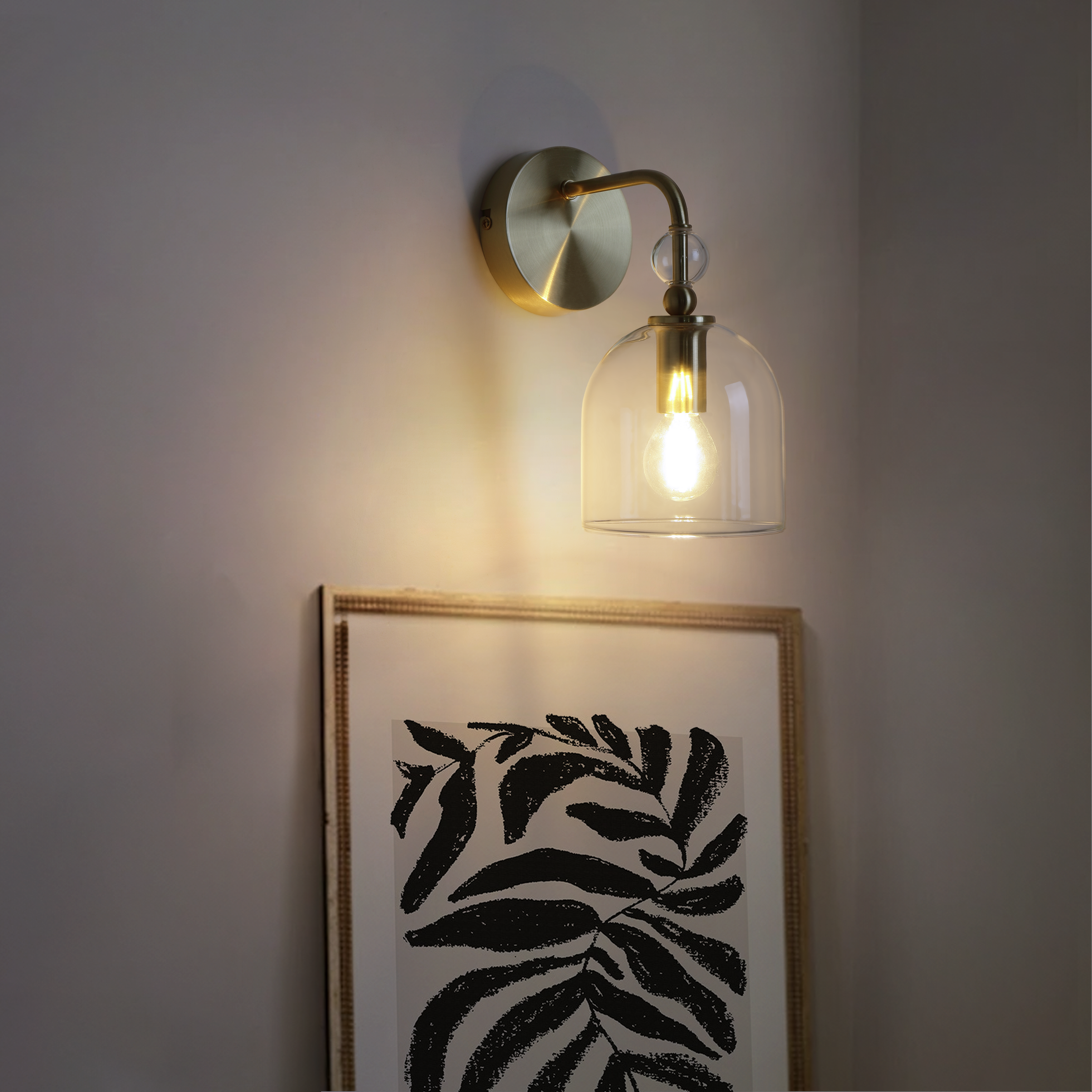 Kinkiet Lipsia złoty E14 Inspire - 8