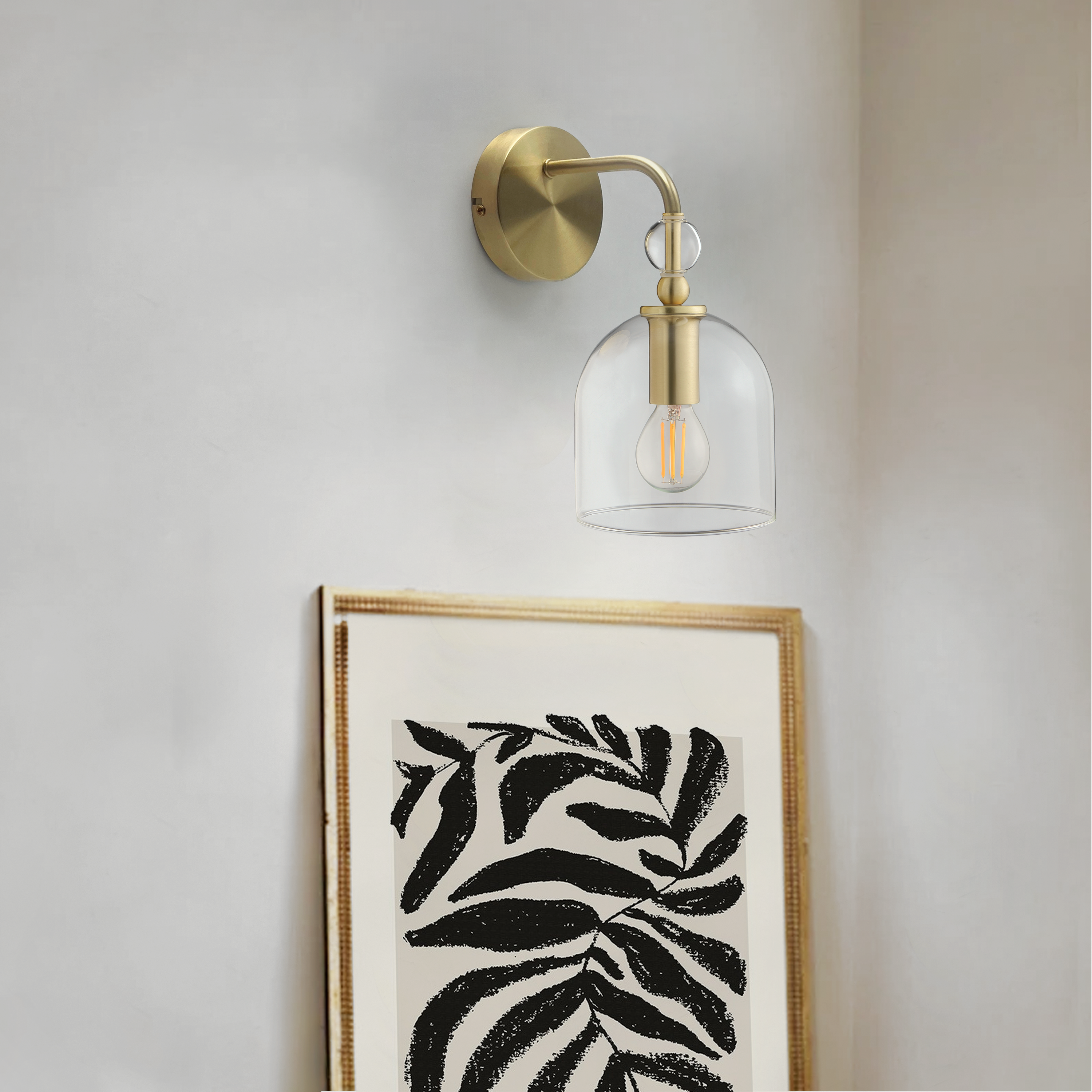 Kinkiet Lipsia złoty E14 Inspire - 6