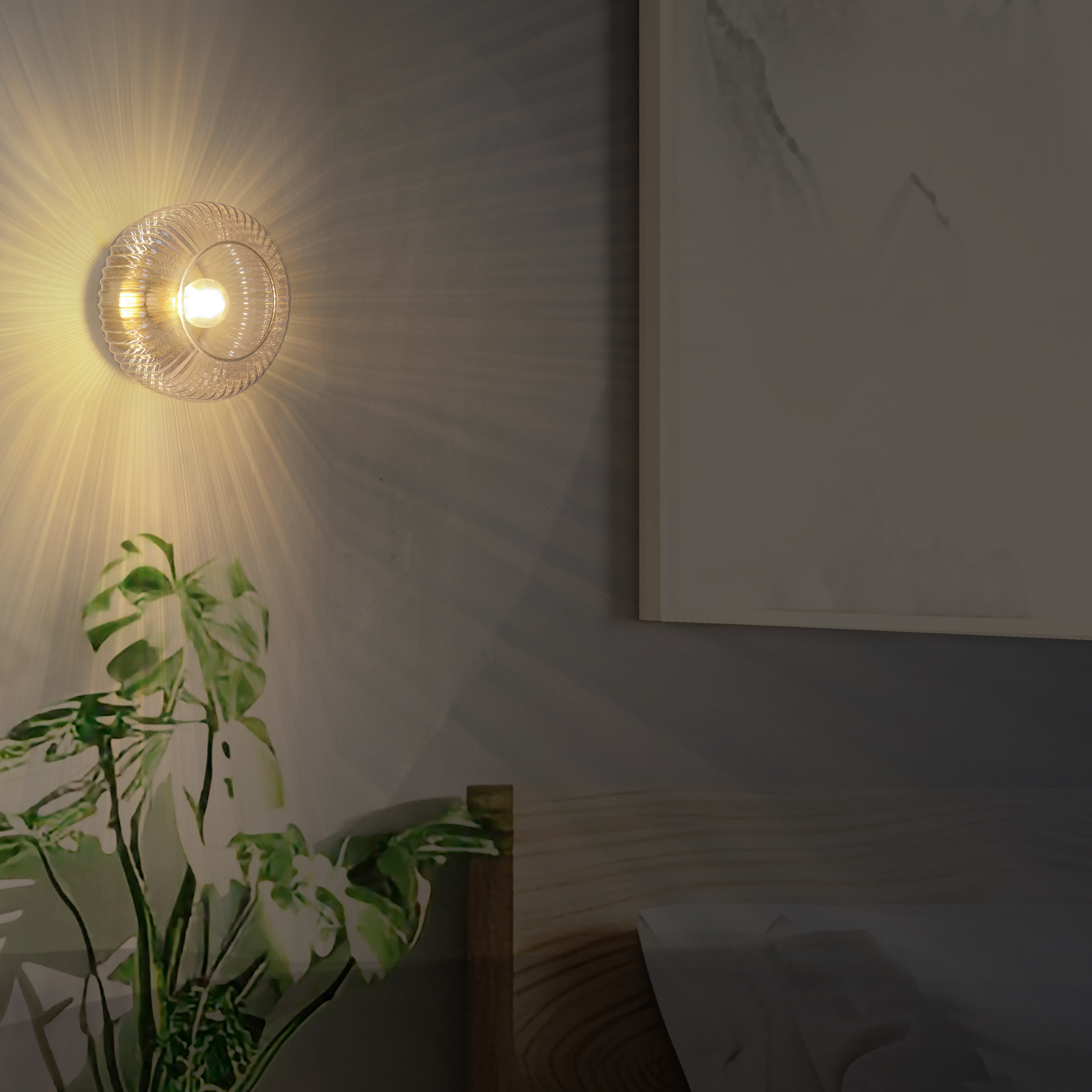 Kinkiet Dipsy E14 transparentny Inspire - 5