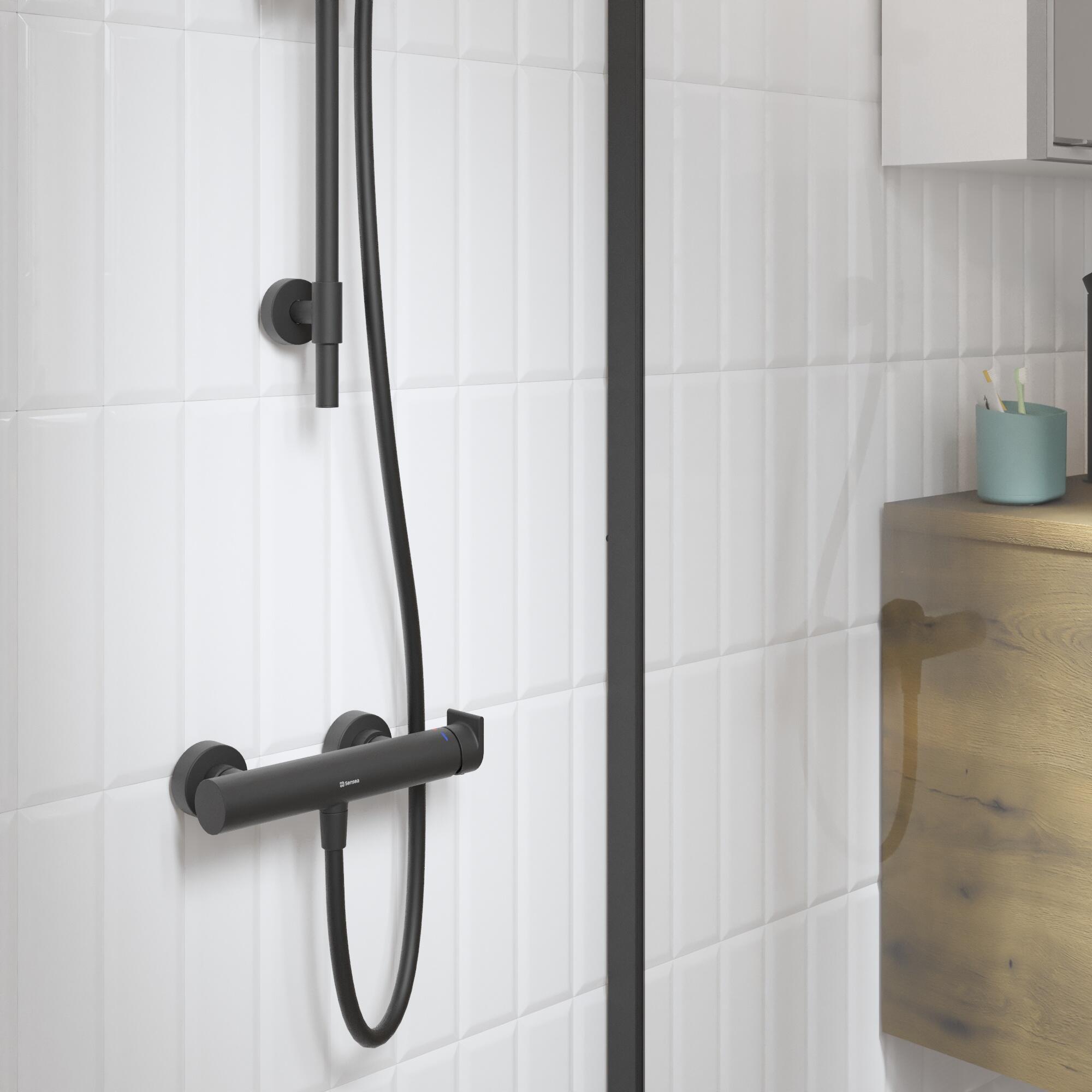 Grifo bidé SENSEA Cinta negro - 8