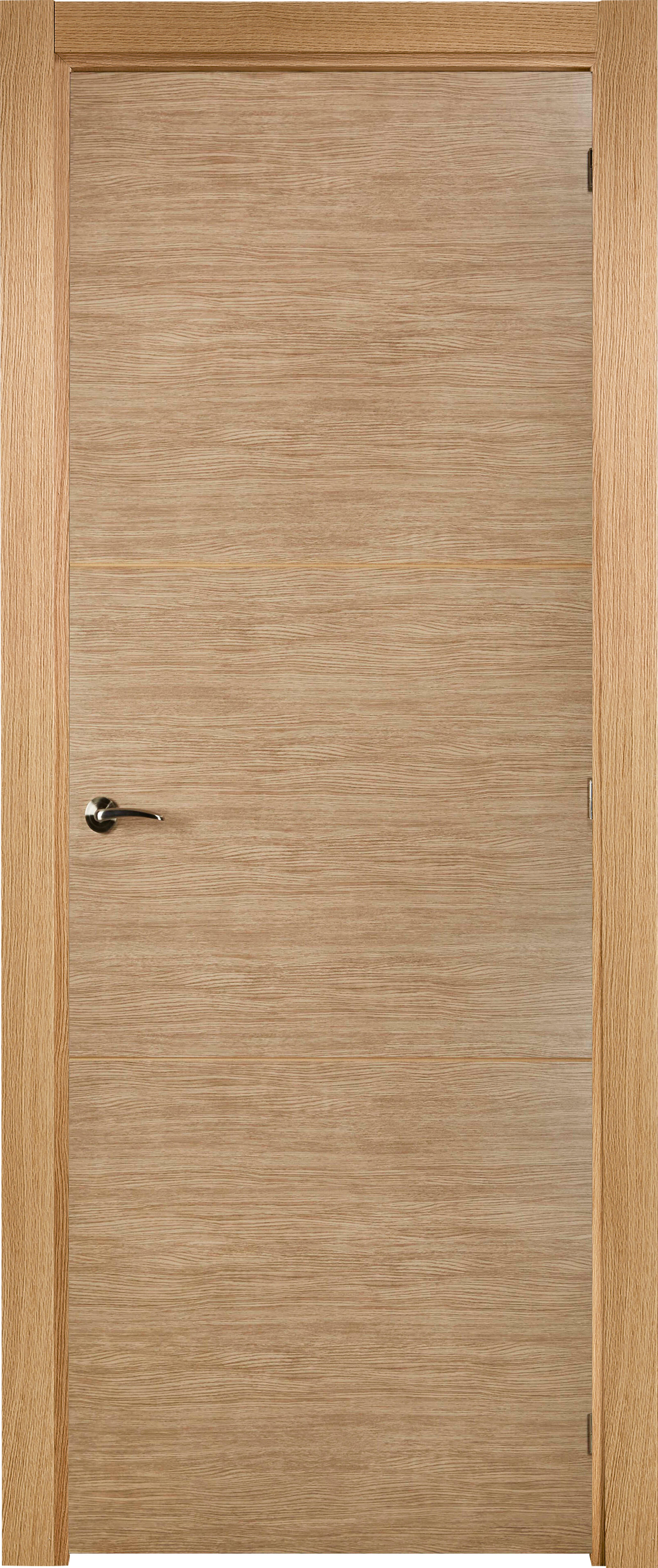 PUERTA ABATIBLE EN BLOCK MELAMINA ROBLE T 80,5CM CIEGA IZQUIERDA - 2