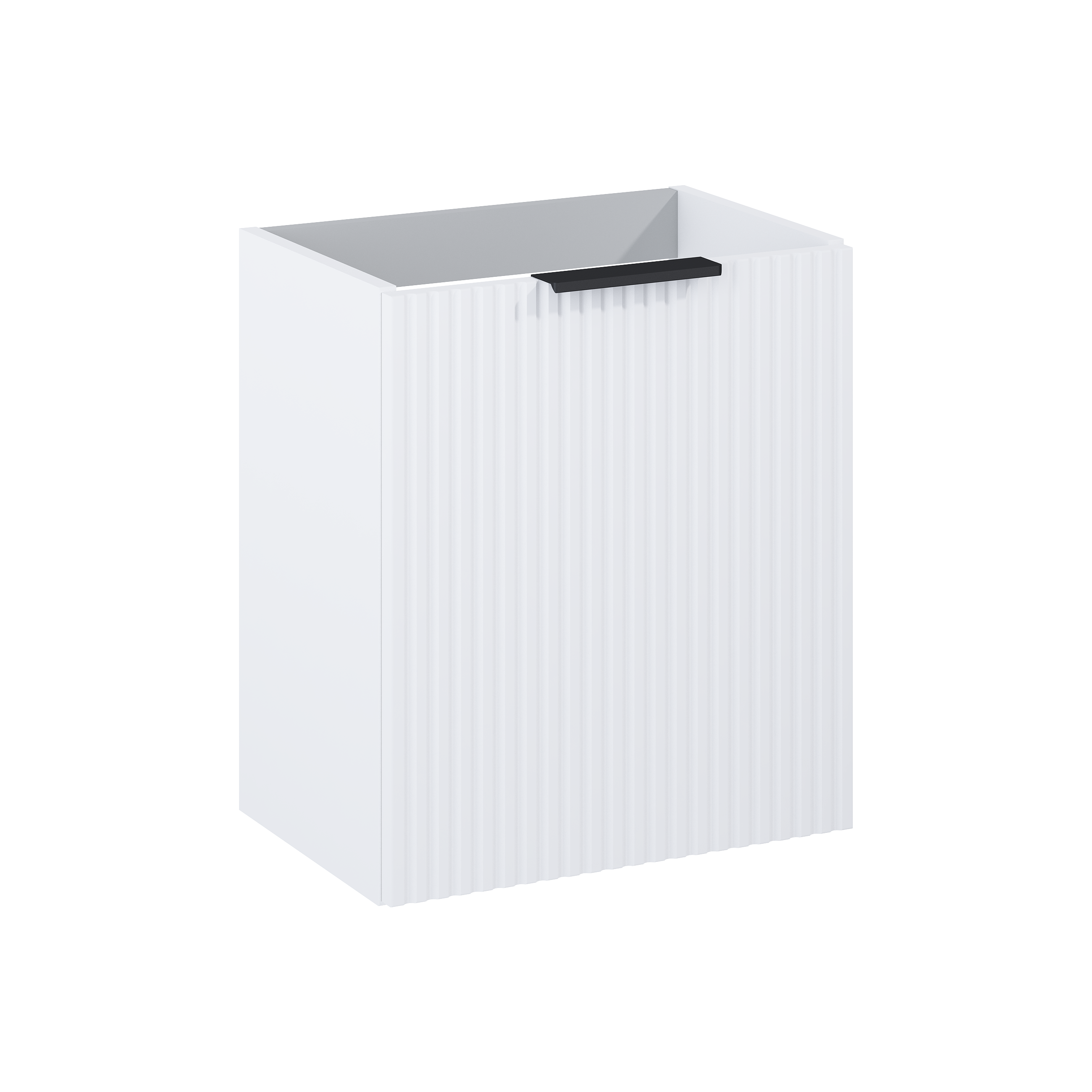 Szafka łazienkowa wisząca Nabel 43.8x29.8x50 cm biała Roca