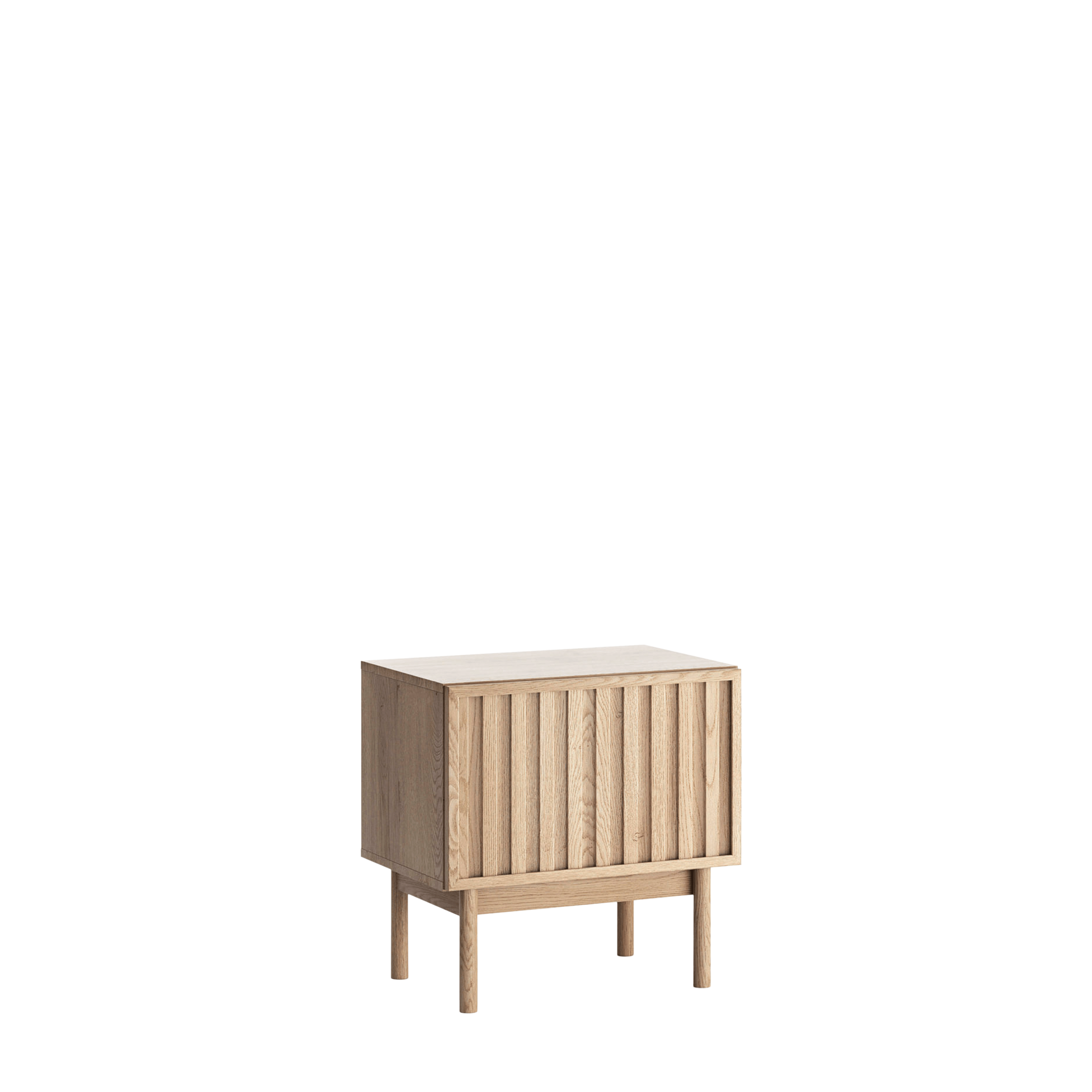Szafka nocna Saori brązowa 53x37x53 cm