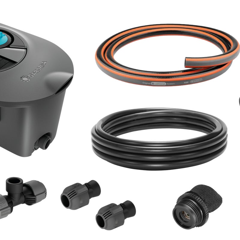 Zestaw do nawadniania sterownik głowica zawór panel słoneczny AquaPrecise 16010-20 Gardena