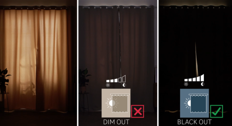 Cortinado ilhós térmico Ragnar 140x280cm bege Inspire - 11