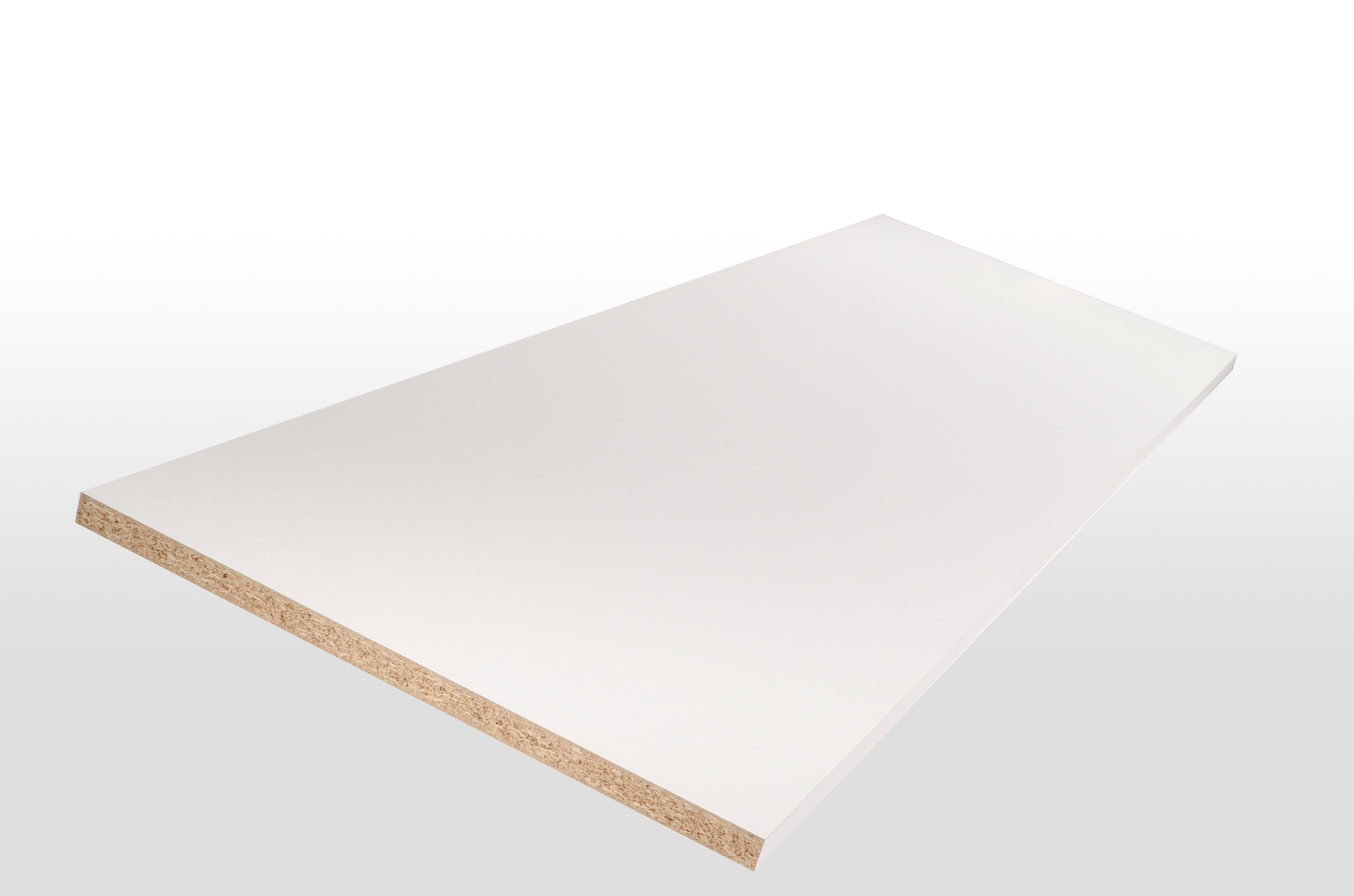 TABLETTE 2500X500X18MM MÉLAMINÉE BLANCHE - 2