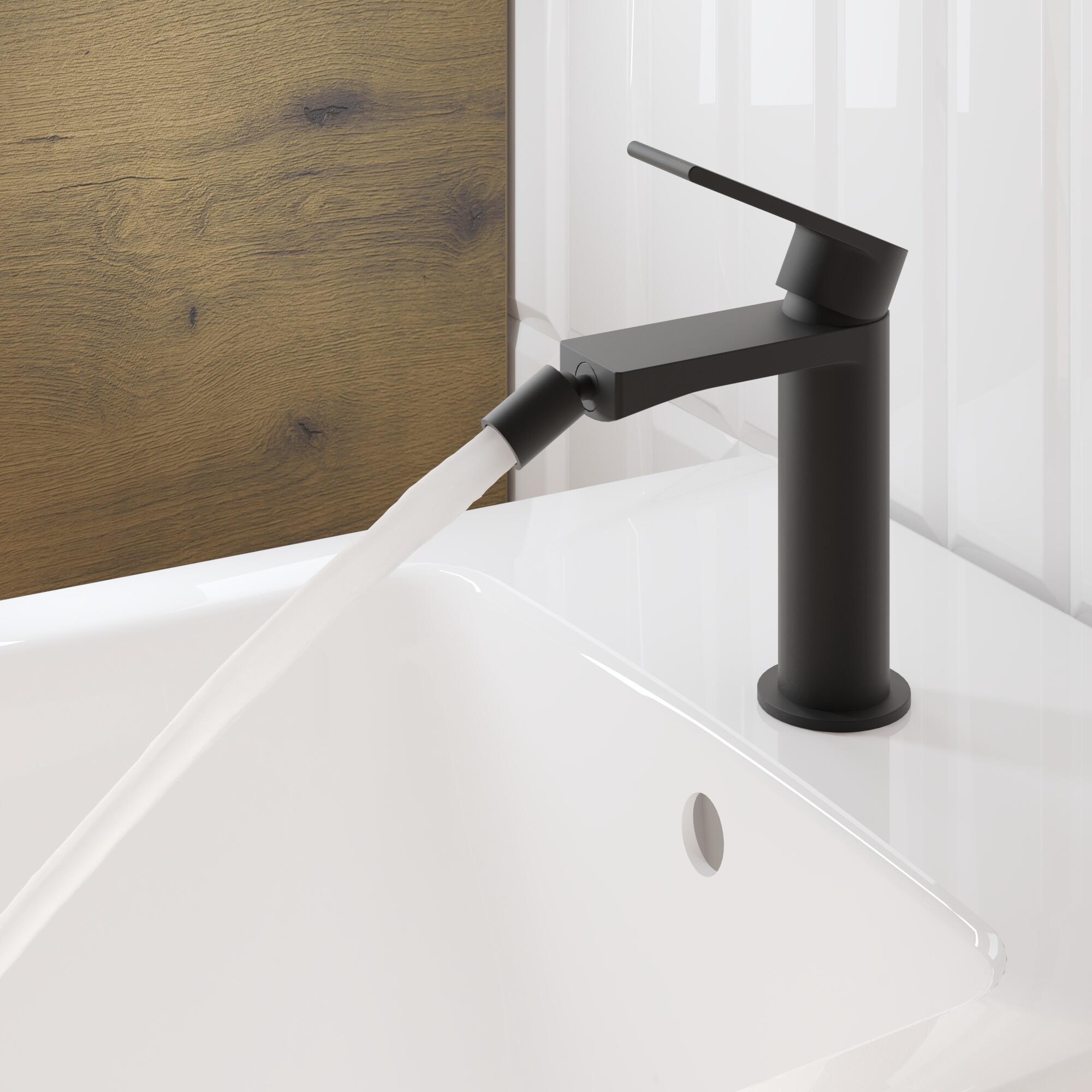 Grifo bidé SENSEA Cinta negro - 2