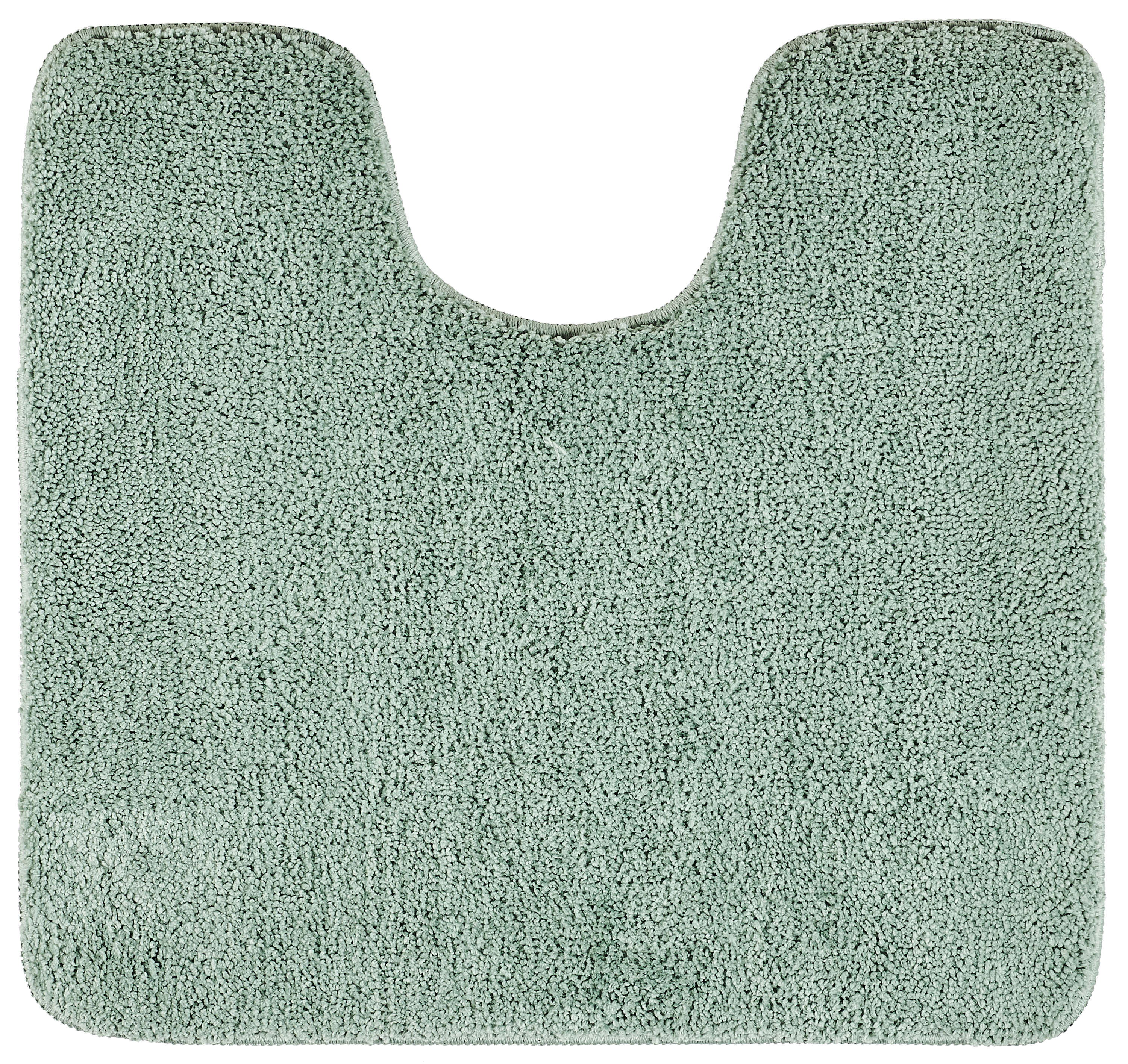Dywanik łazienkowy z wycięciem 57x60 cm z recyklingu Cosima zielony Sealskin