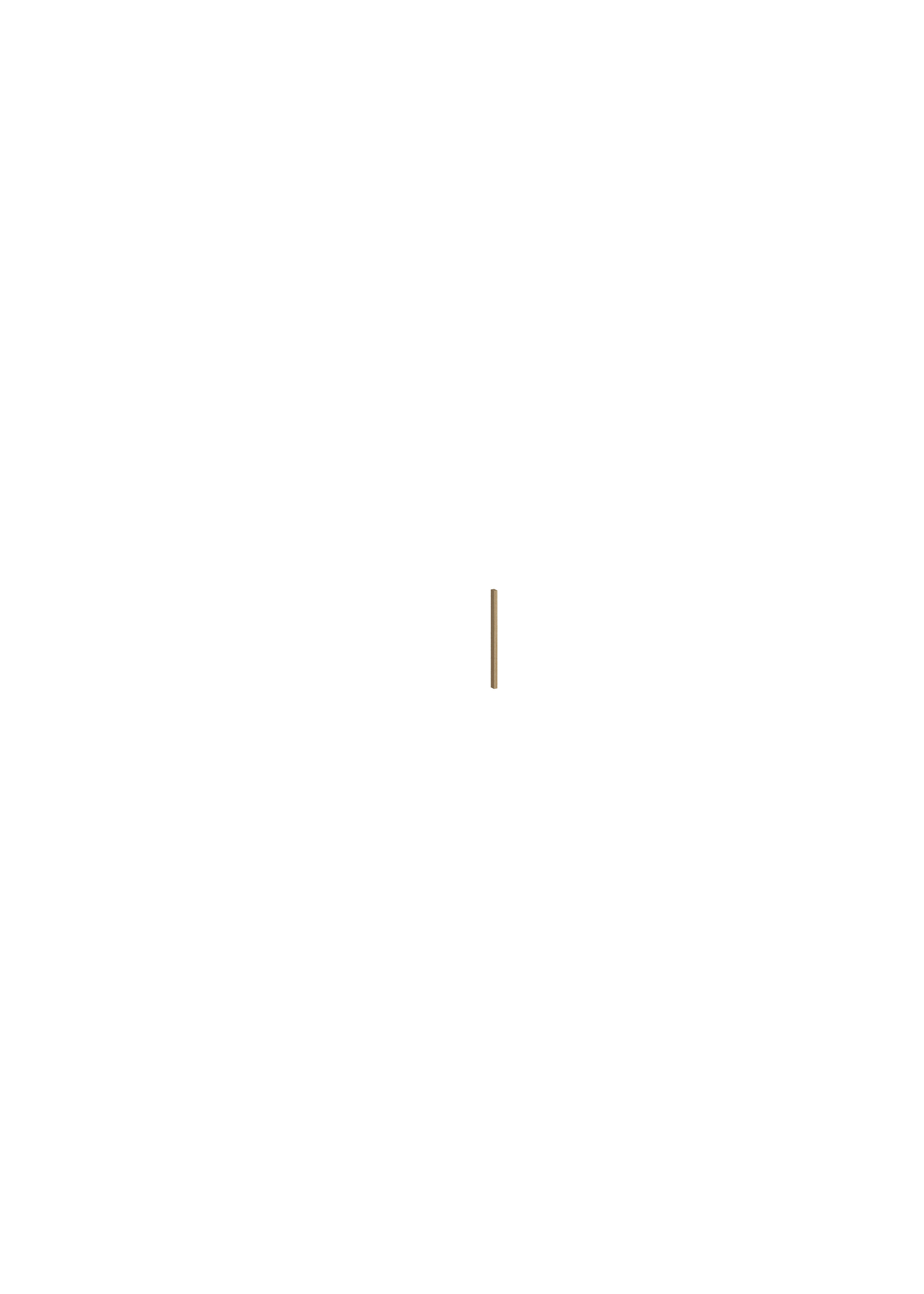 Zócalo tablero de partículas aglomeradas milos 10 mm de alto x 240 cm de largo