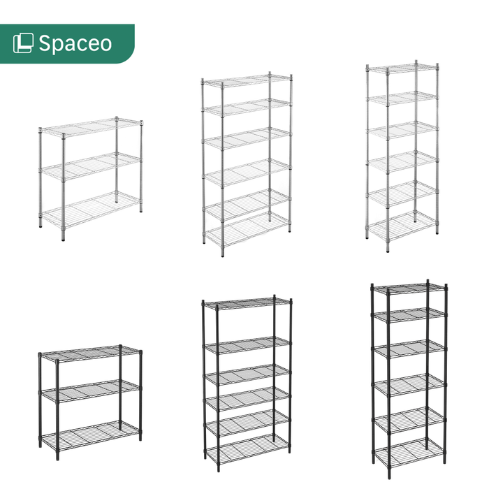 Gamme étagères décoratives chromées