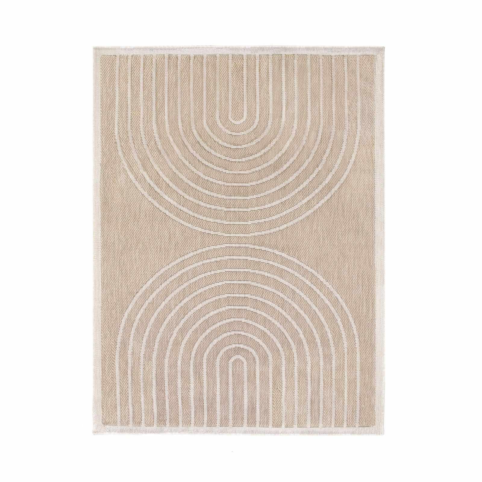Tapis Bali crème rectangulaire, l.150 x L.200 cm - 2