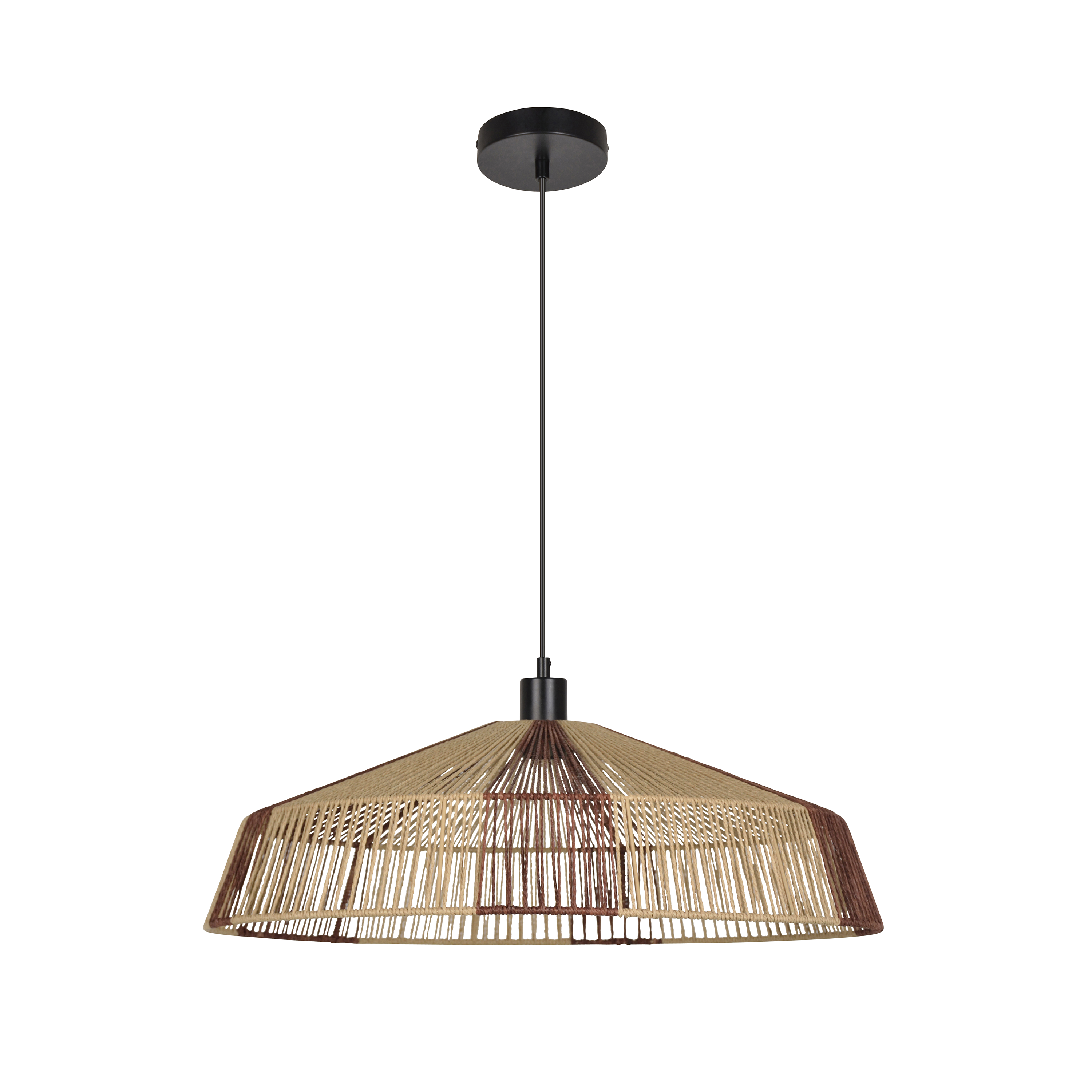 Lampa wisząca Mikona natural E27 58 cm Inspire - 5