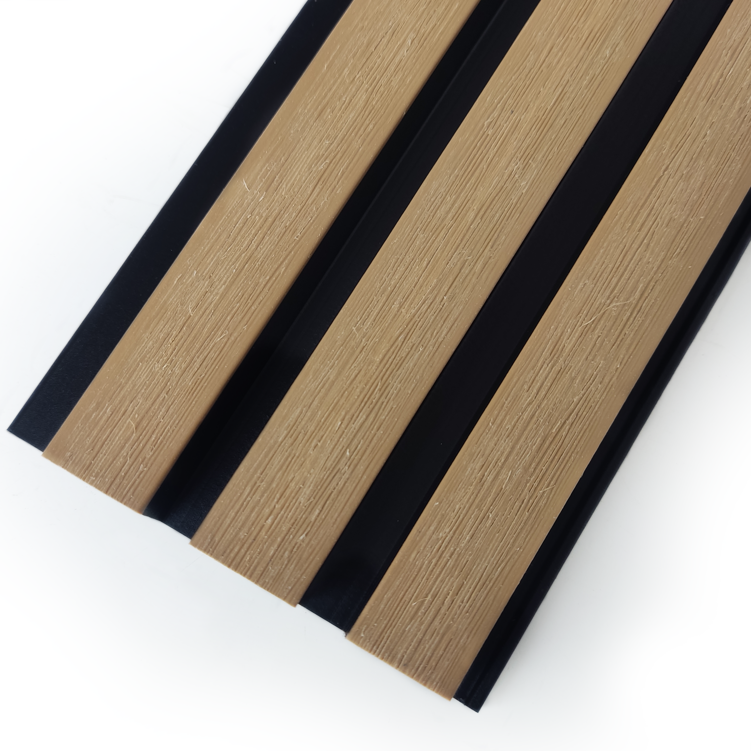 Revestimento exterior de composite ripado cedar com fundo preto minus 220X11.1cm 26mm DIOCO - 5