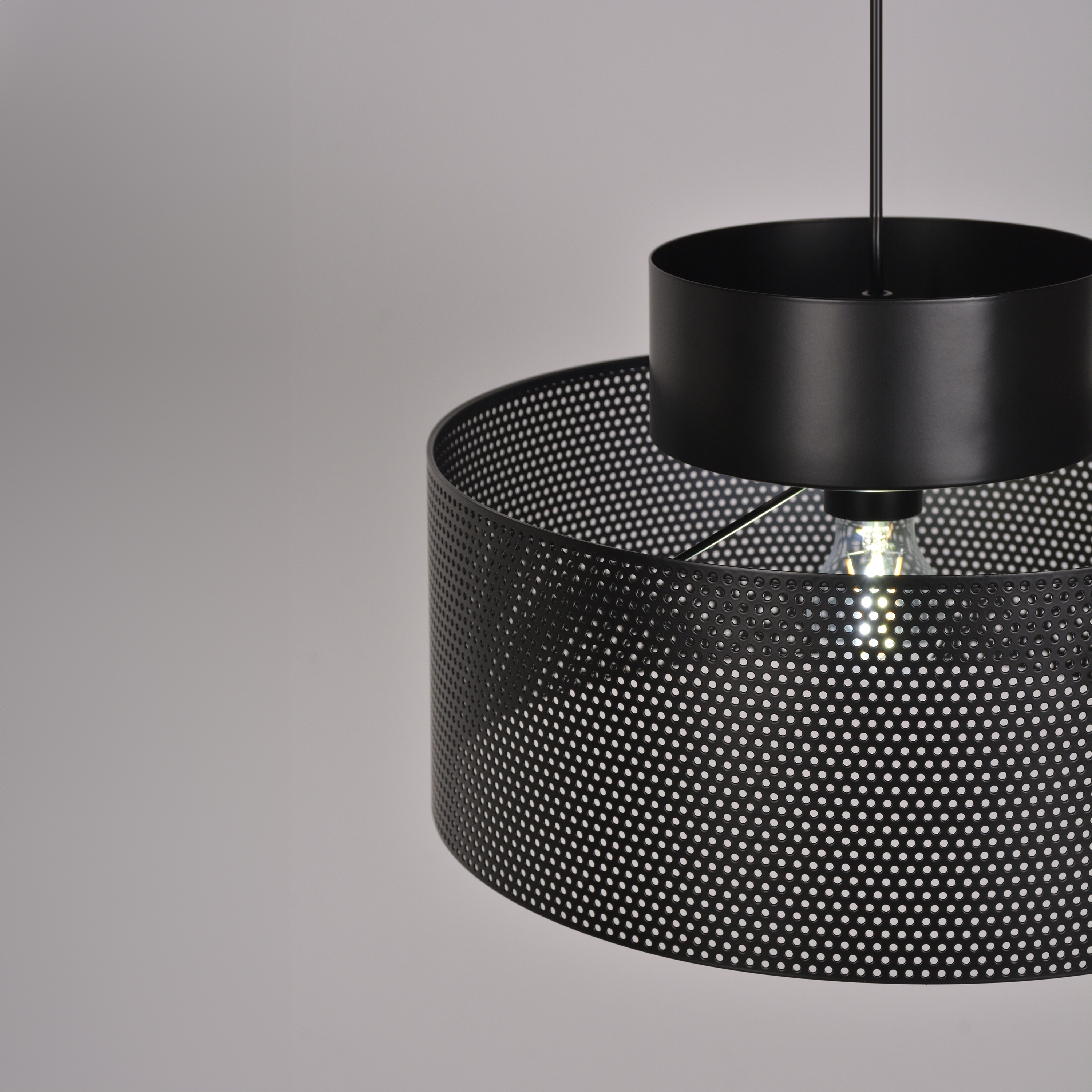 Lampa wisząca Carmid czarna E27  - 13