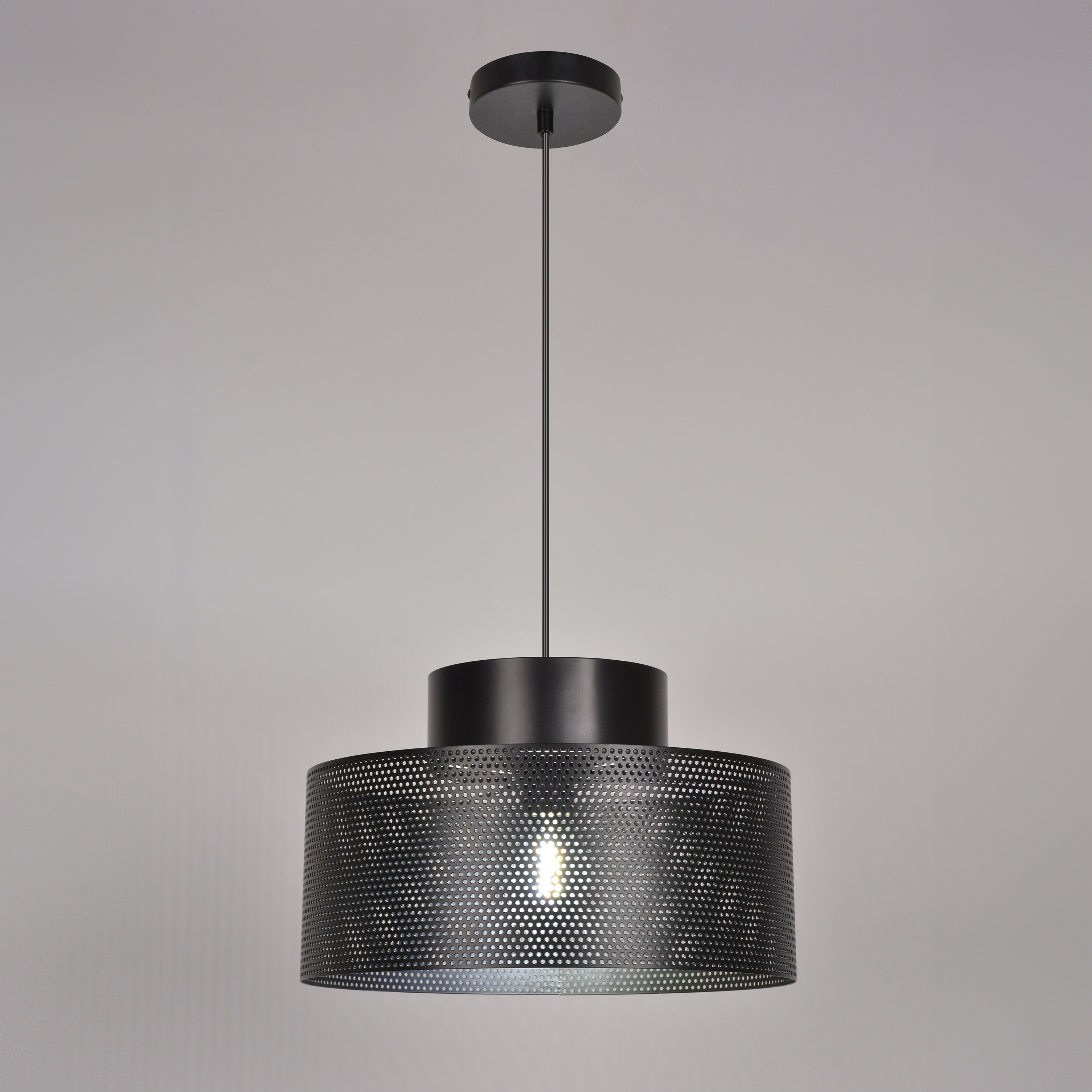 Lampa wisząca Carmid czarna E27  - 8