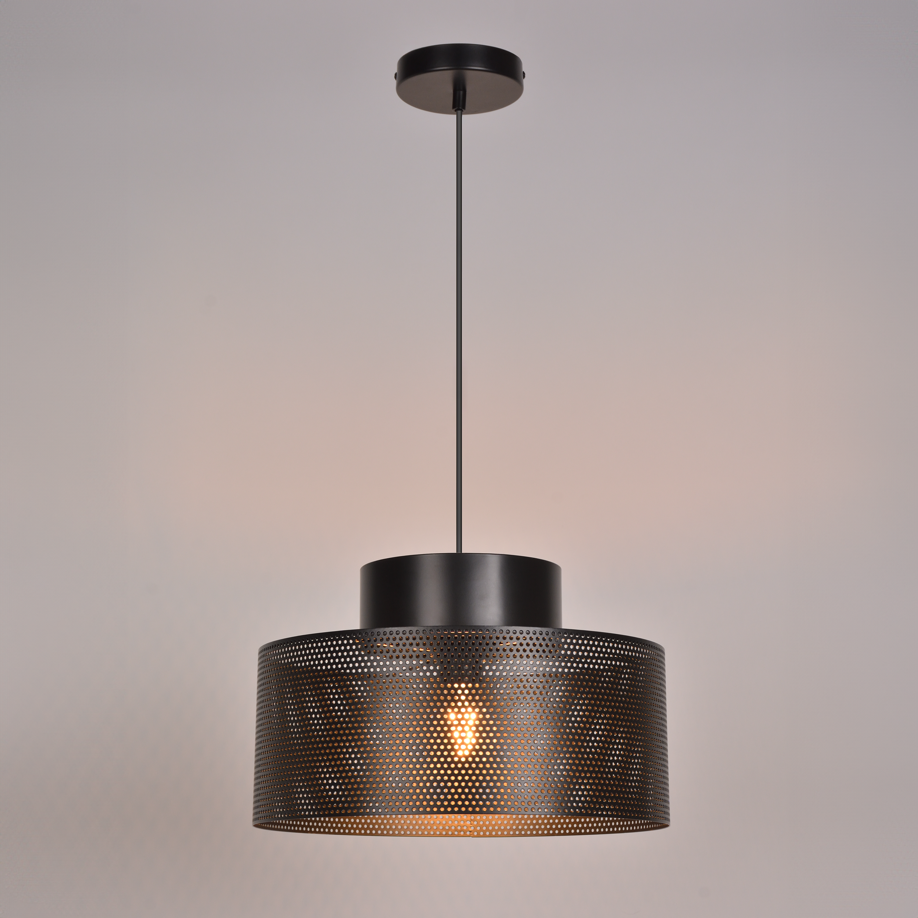 Lampa wisząca Carmid czarna E27  - 7