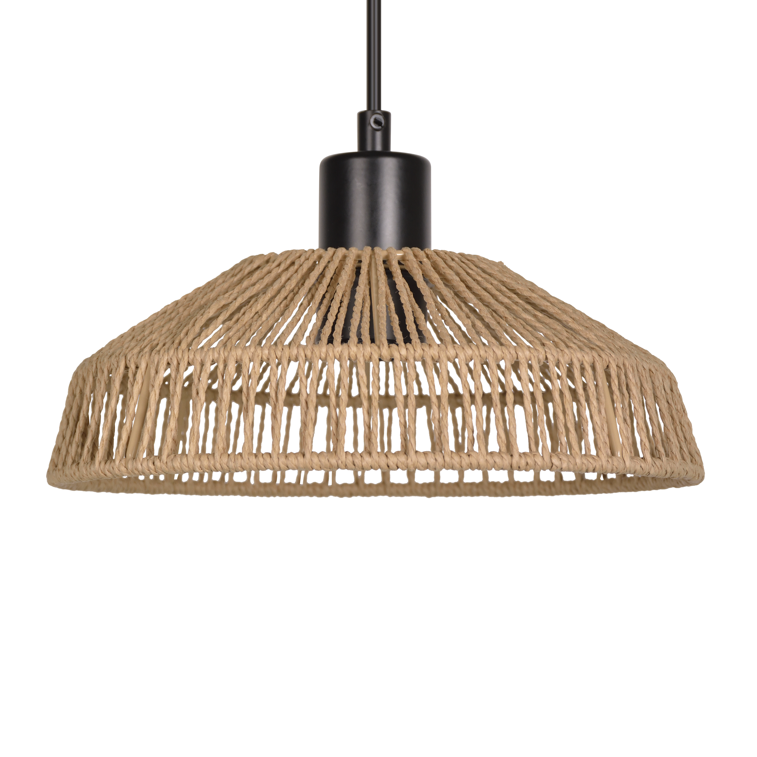 Suspension Mikona corde, beige, Diam.24 cm INSPIRE, E27 - 5