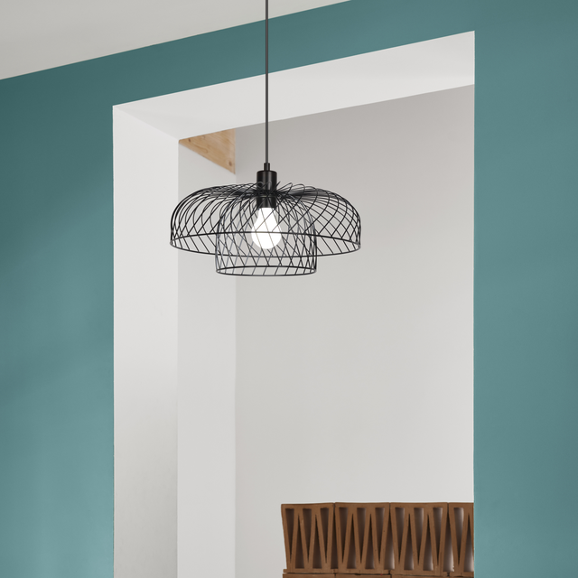 Lampa wisząca Elodia czarna E27 Inspire