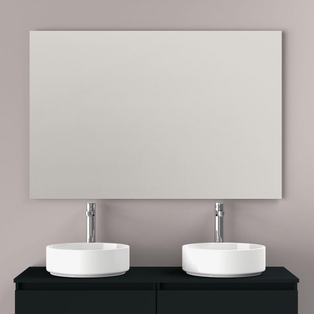 Espejo de baño Luna Lisa 120x80 cm sin marco