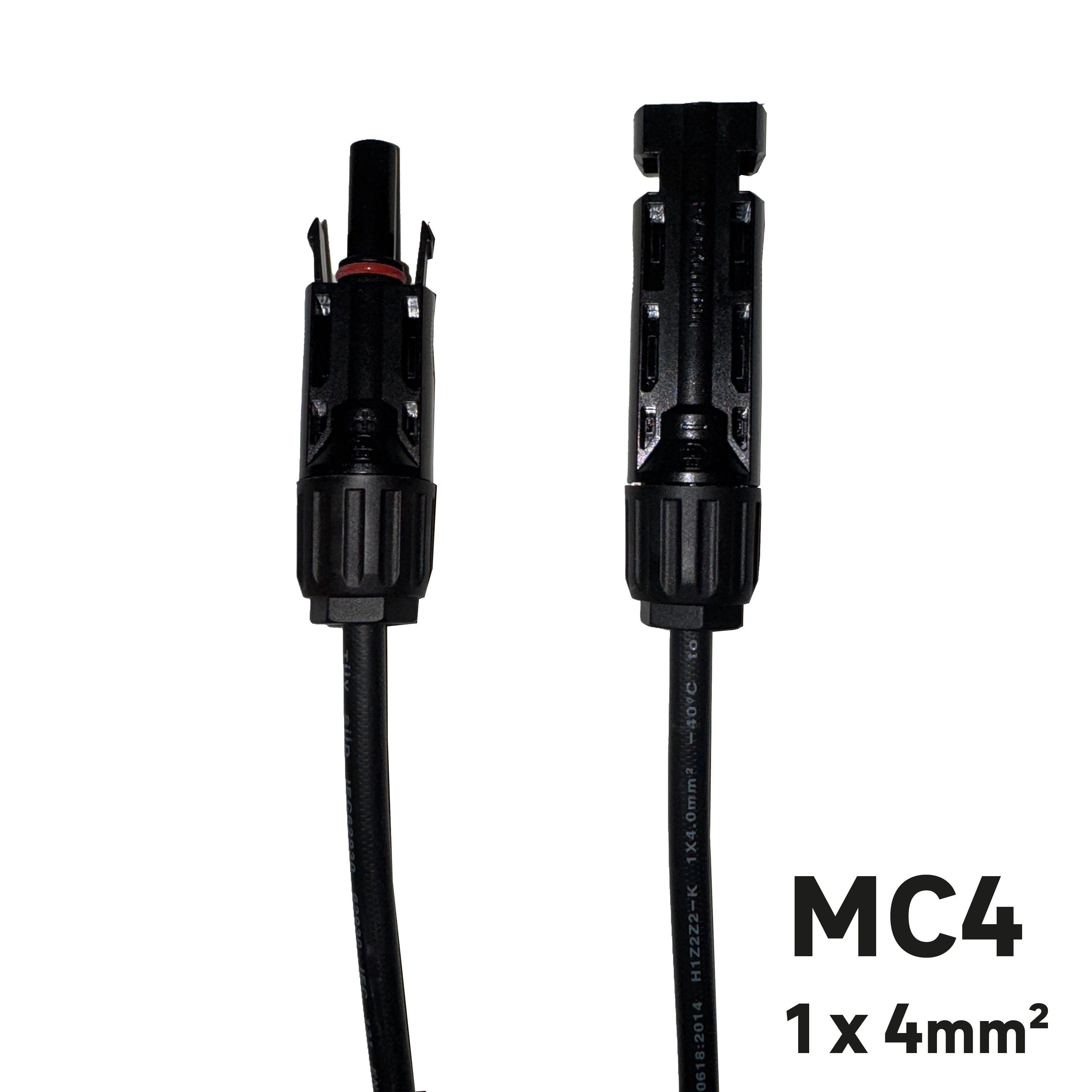 Câble d'extérieur mâle / femelle, MC4 1 m, IP68 - 6
