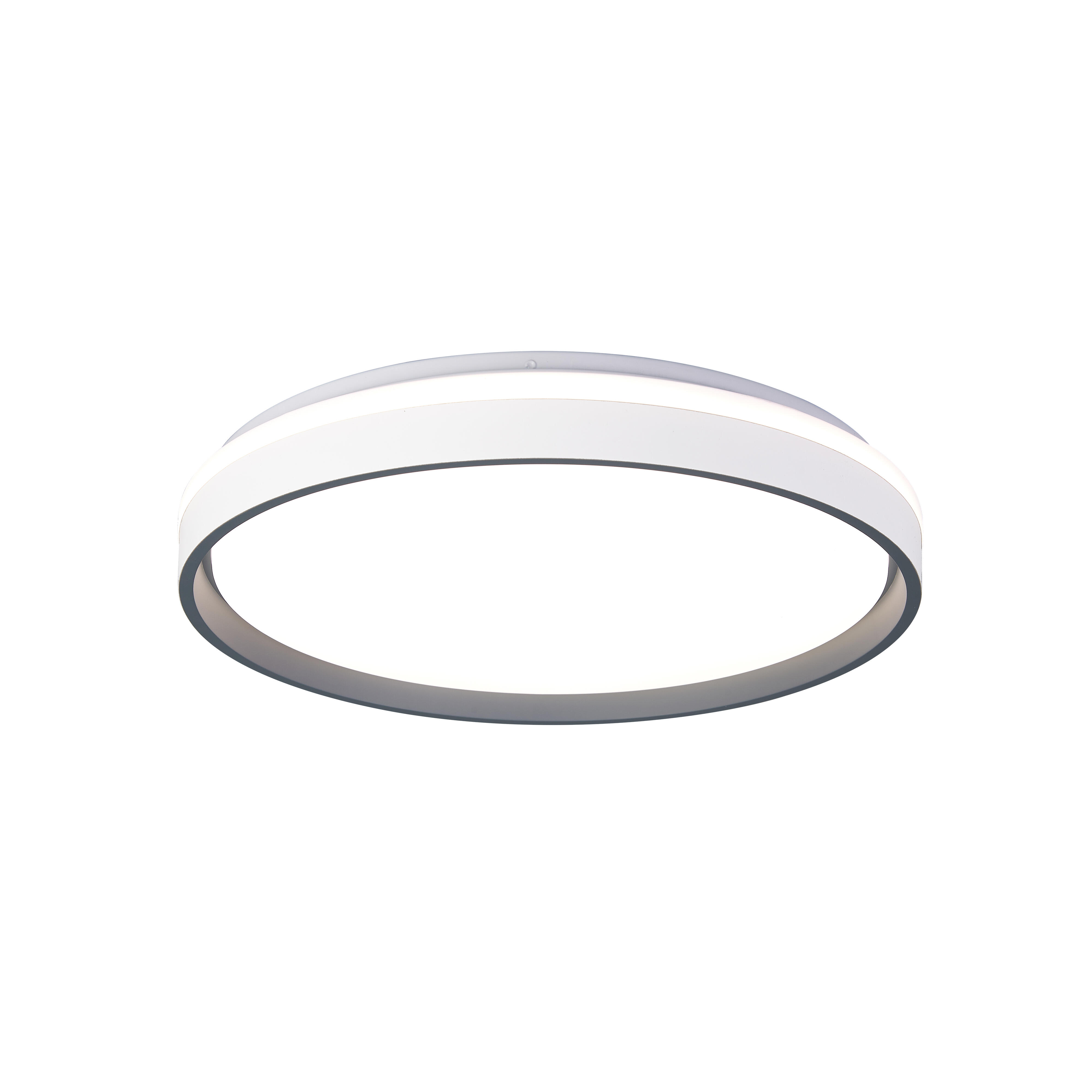 Plafón LED redondo blanco pantalla policarbonato MANTRA 7350 lm color ...