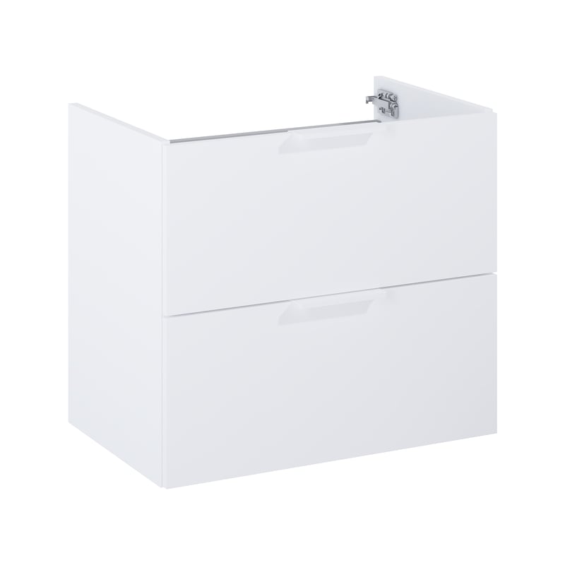 Szafka pod umywalkę wisząca Katalonia 60x28.4x53 cm biała Sensea