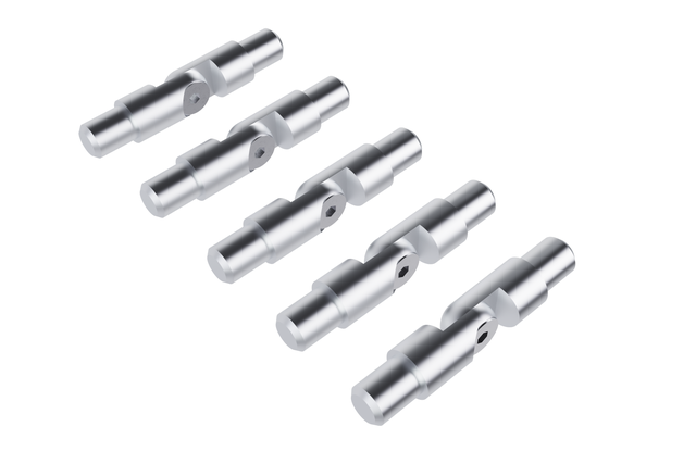 5 articulations inox pour tubes 10mm OBAPI