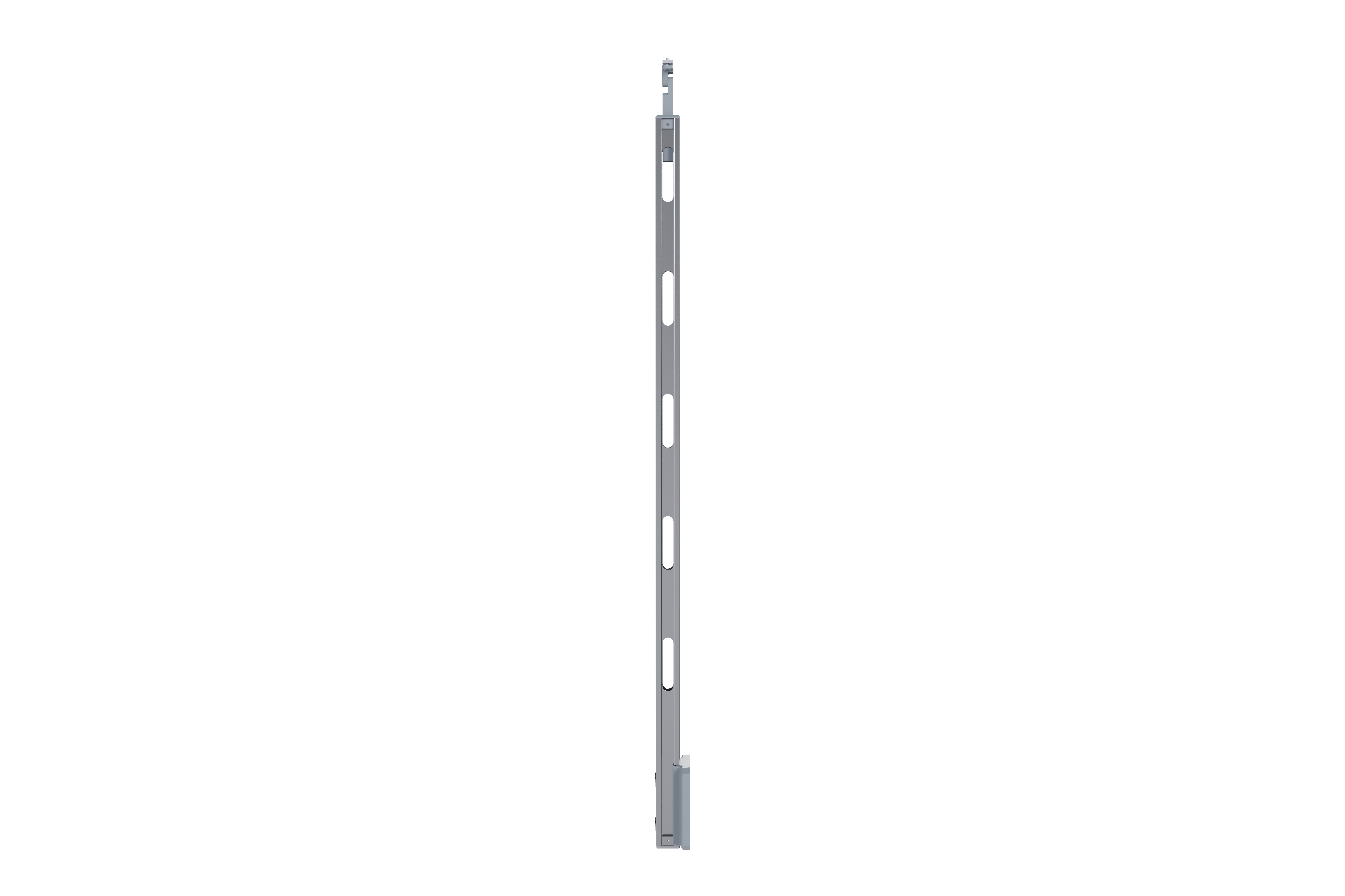 Poteau latéral gris OBAPI Quadro - 3