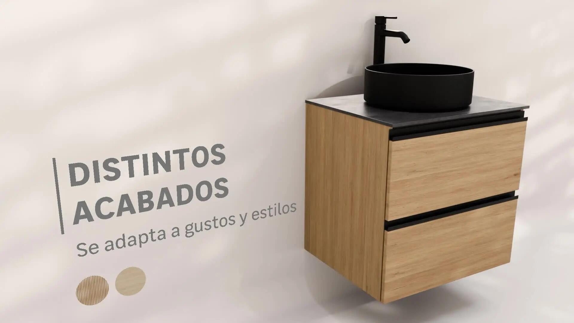 Columna de baño New Studio roble claro 30x173x35 cm - 13