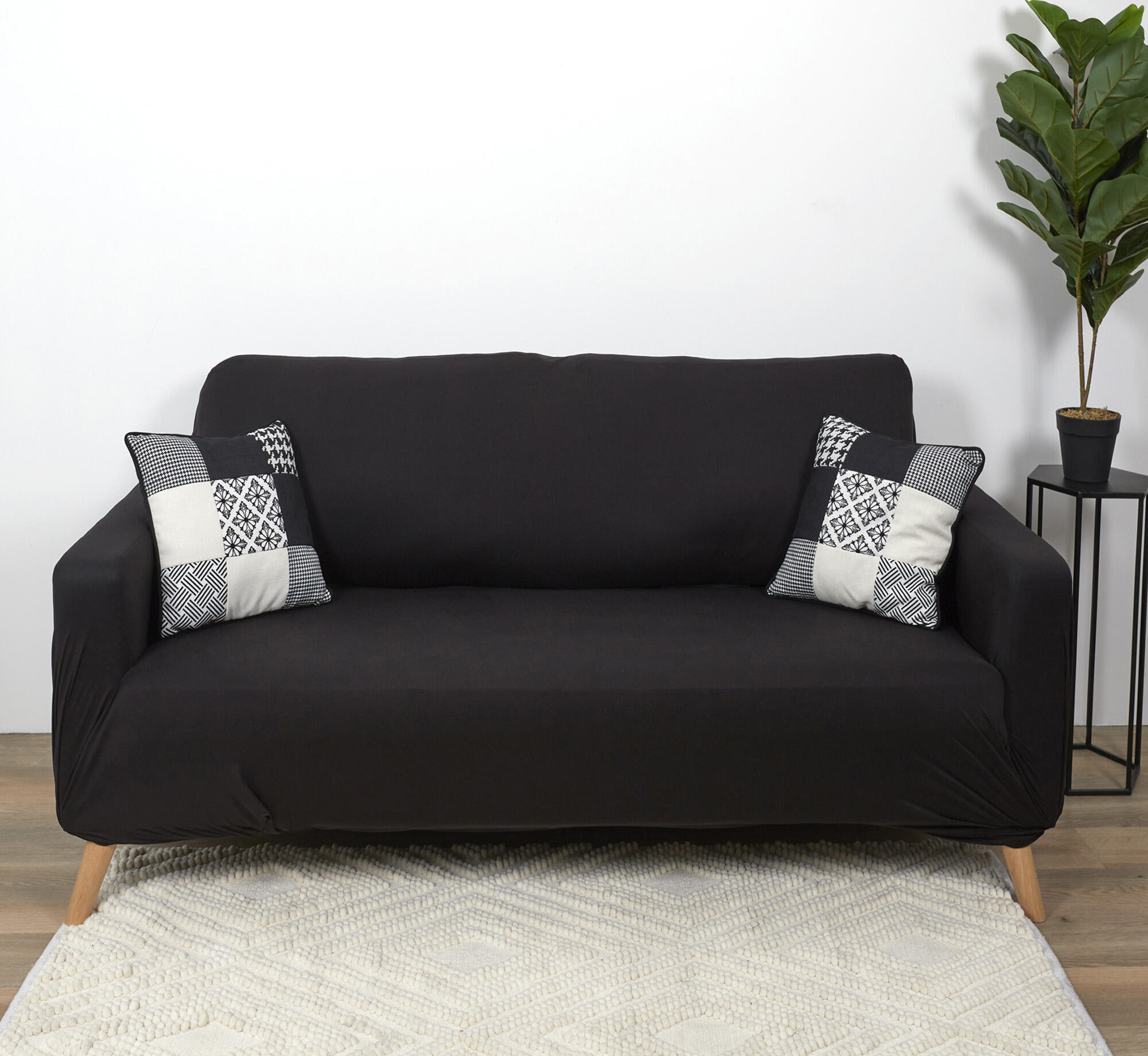 Funda de sofá elástica para dos plazas 170x80 cm
