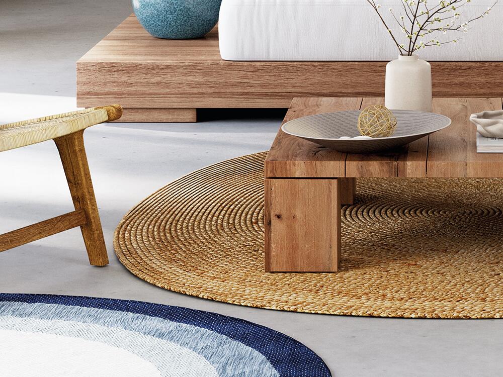 Tapete de juta oval Nils 160x230cm natural Inspire - 2