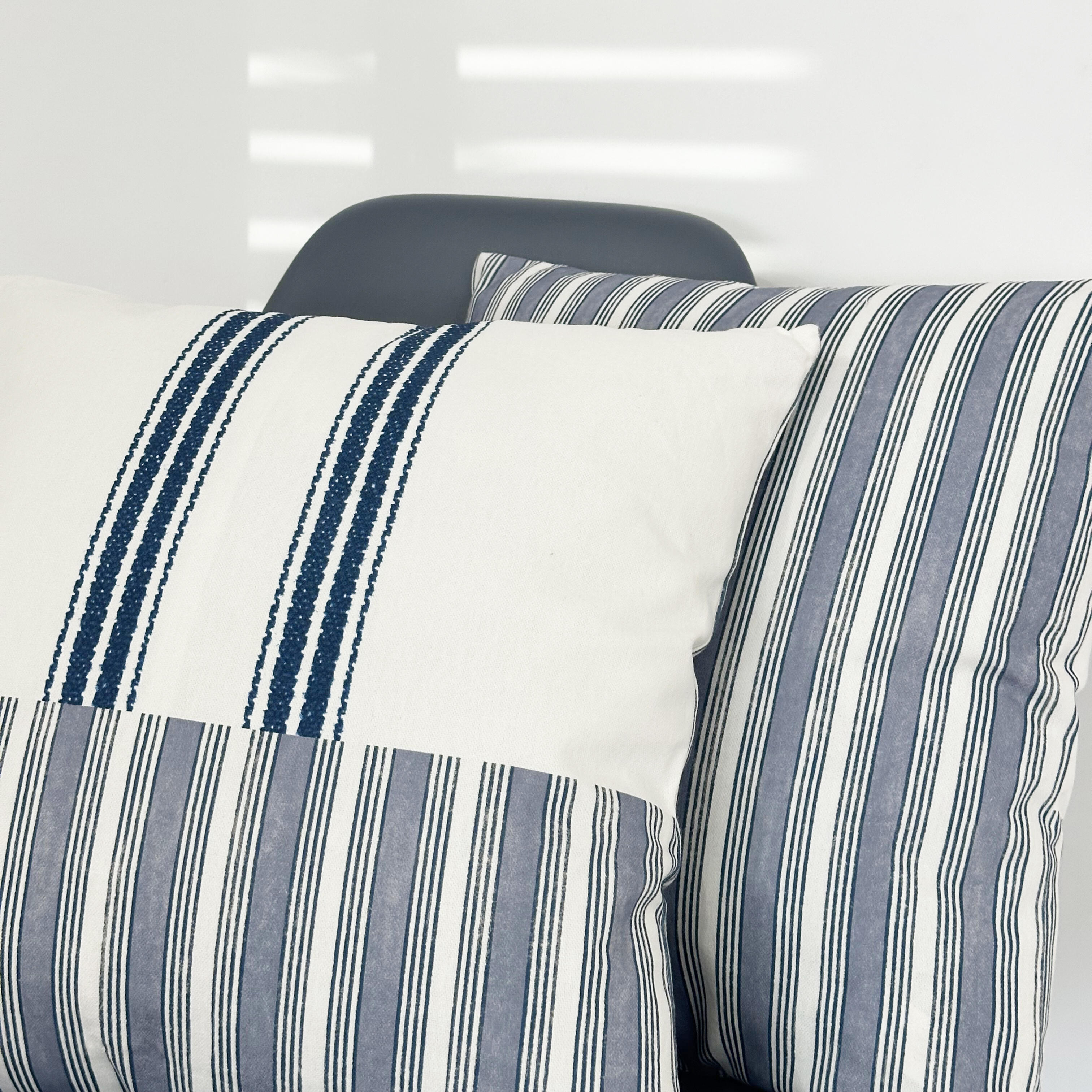 Cojín decorativo   Blue Times Caspian algodón azulados 45x45cm - 9