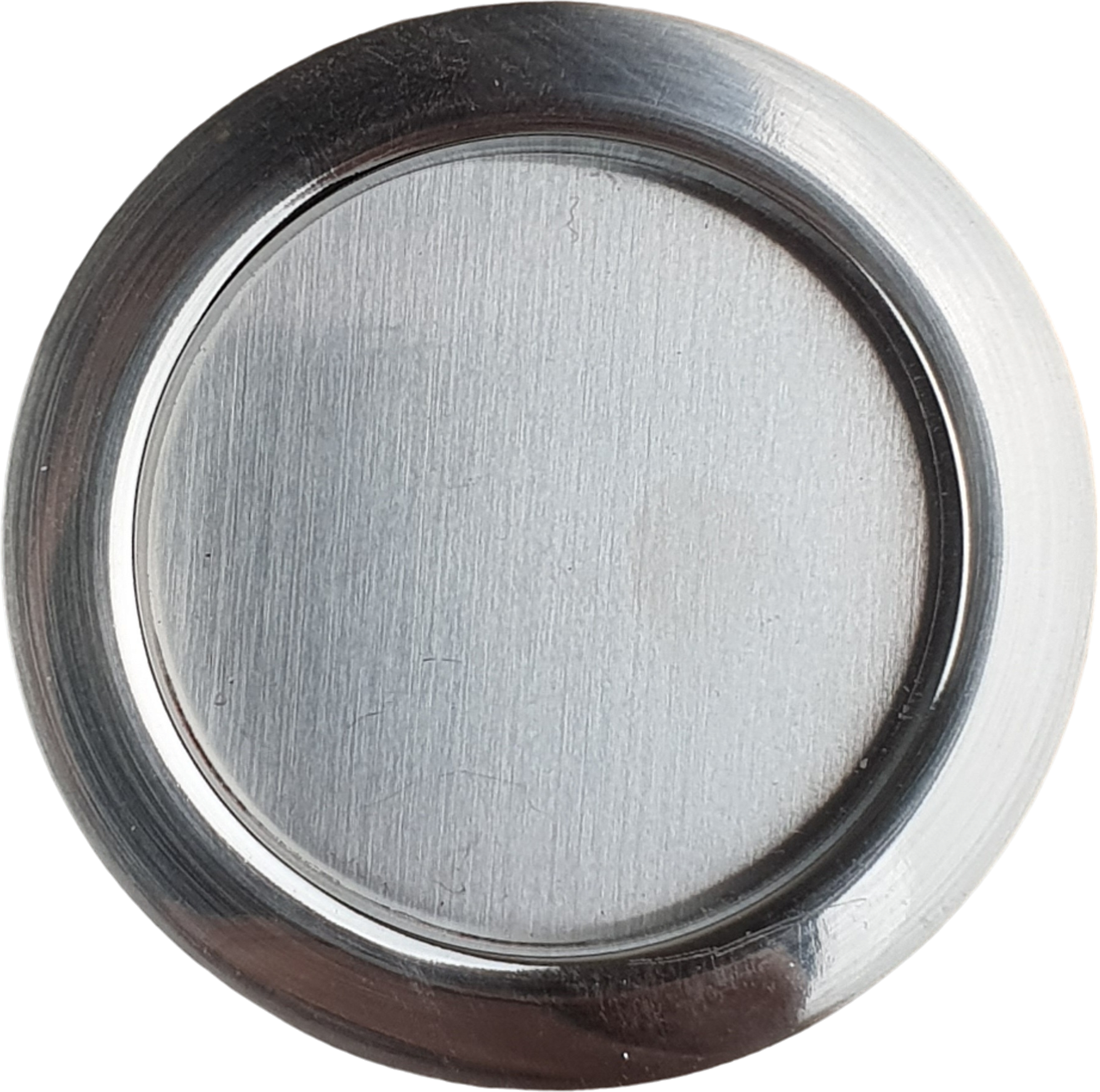 Poignée de porte coulissante ronde chromé - ALPERTEC - 4