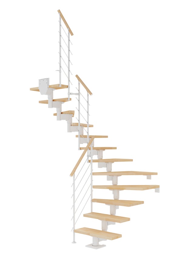 ESCALIER CORK HÊTRE 2/4T 9016 STYLE6 12T