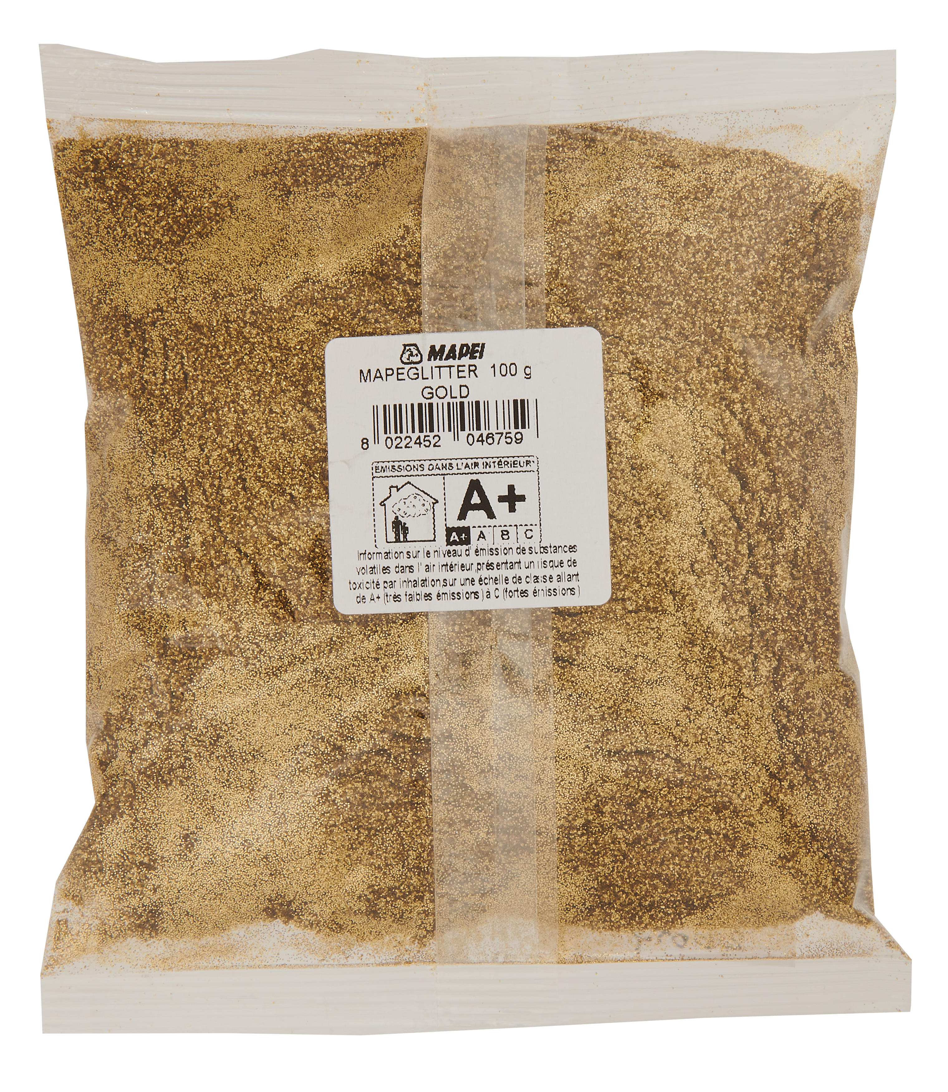 Brokat 90g do fug epoksydowych Mapeglitter Kerapoxy złoty Mapei
