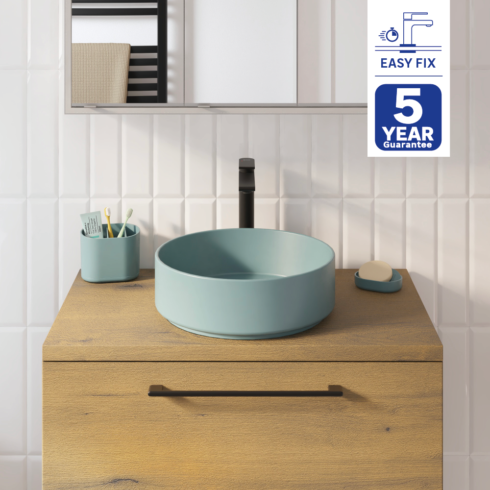 Garantía del grifo alto negro Cinta Sensea - 2