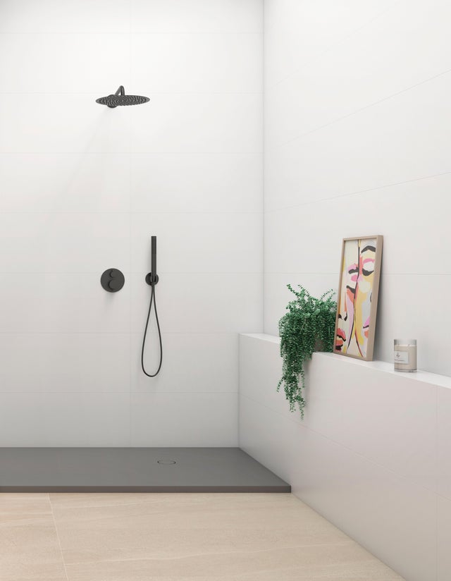 Carrelage mural intérieur effet uni l.30 x L.90 cm - Blanc mat