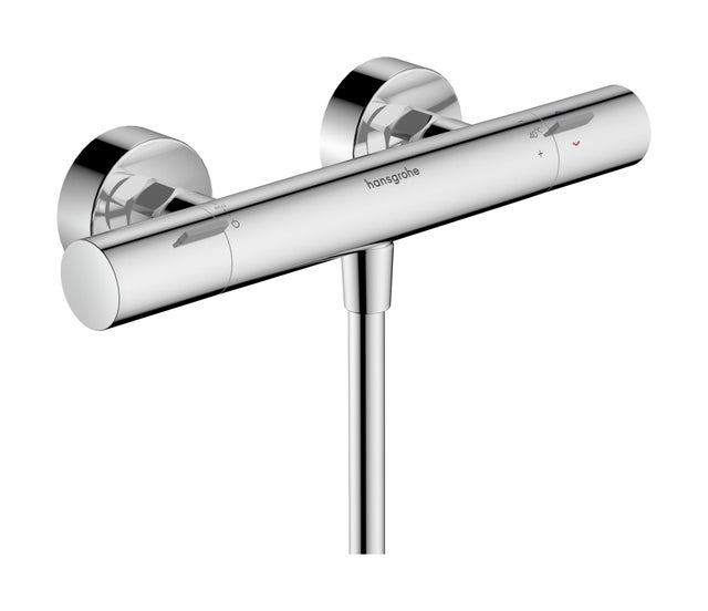Robinet de douche avec thermostat Ecostat Life chrome 
