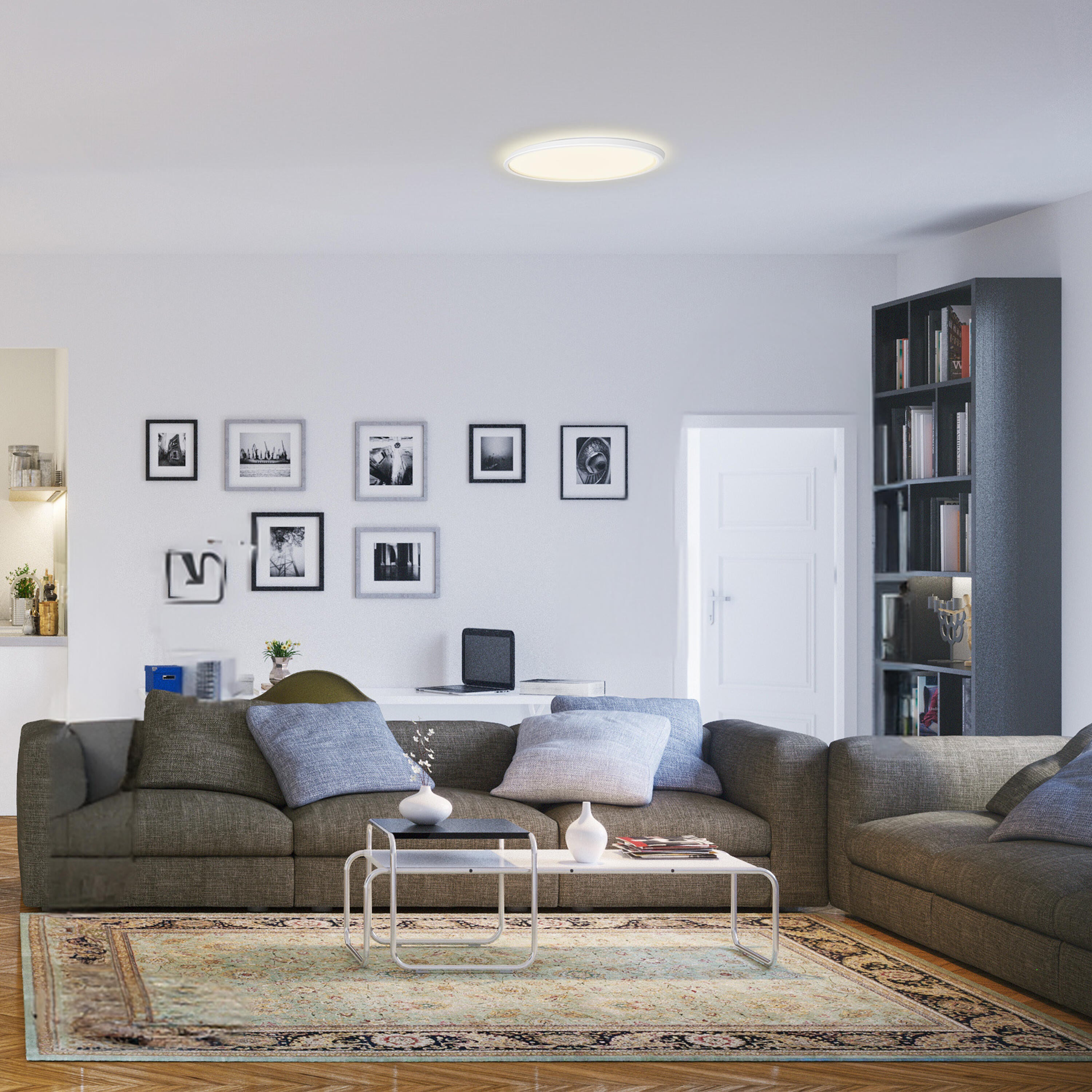 Plafon Montellano biały śr. 38.9 cm LED Inspire - 5