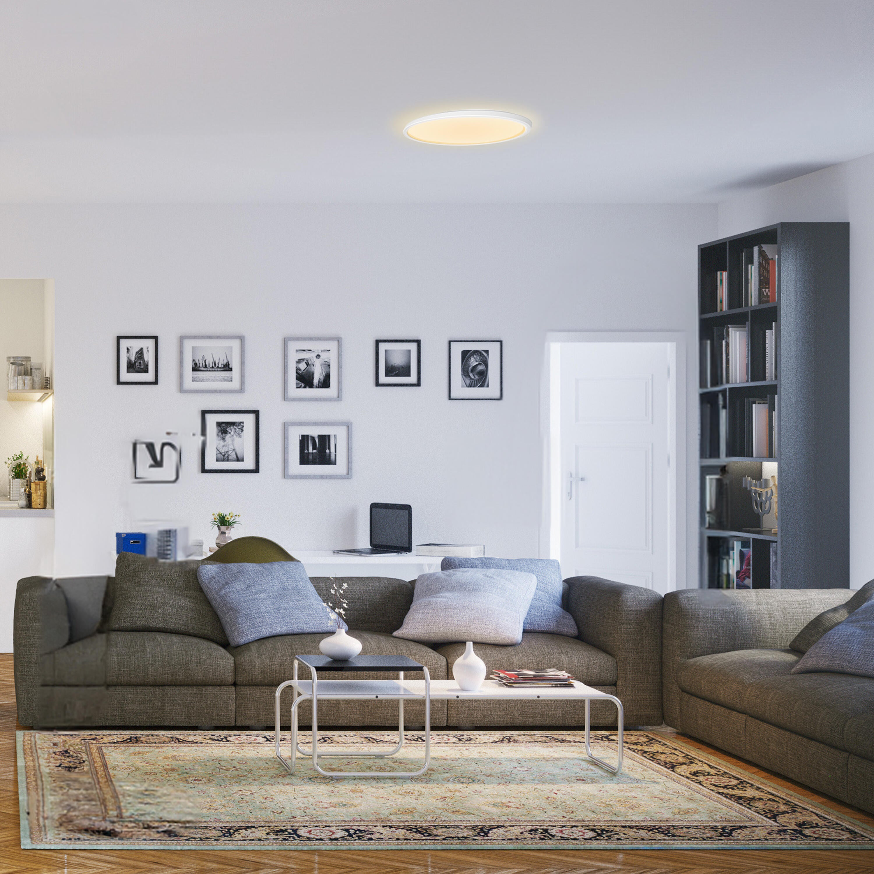 Plafon Montellano biały śr. 38.9 cm LED Inspire - 4