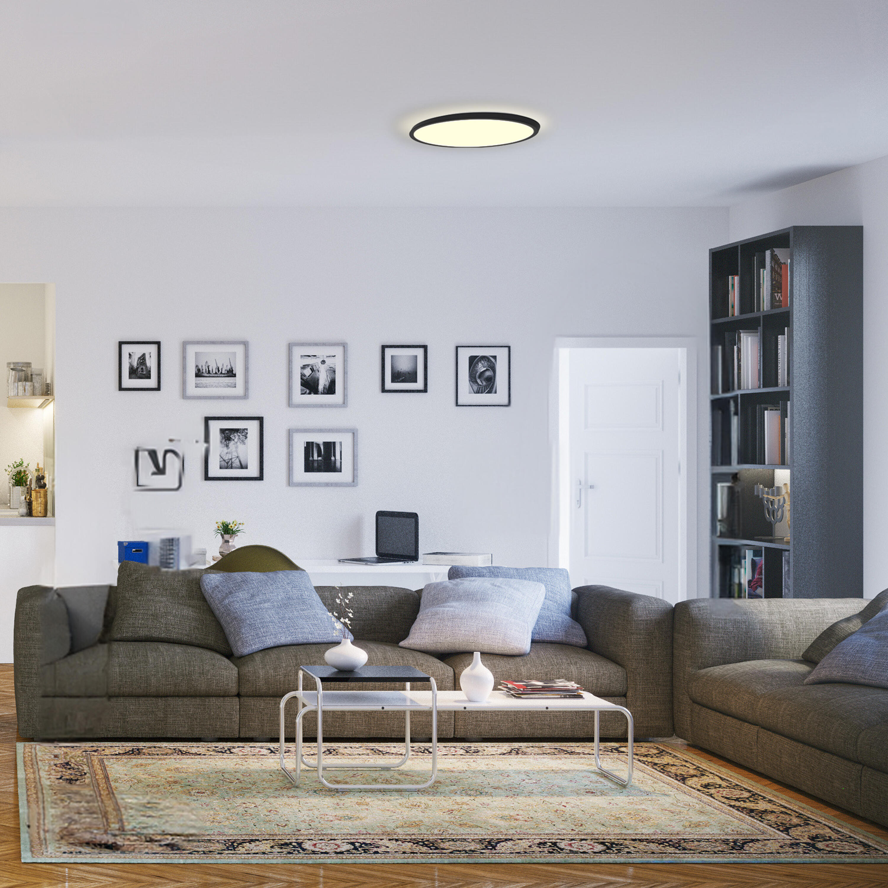 Plafoniera LED Montellano Ø 39 cm bianco IP20, 3600 lumen INSPIRE - 11