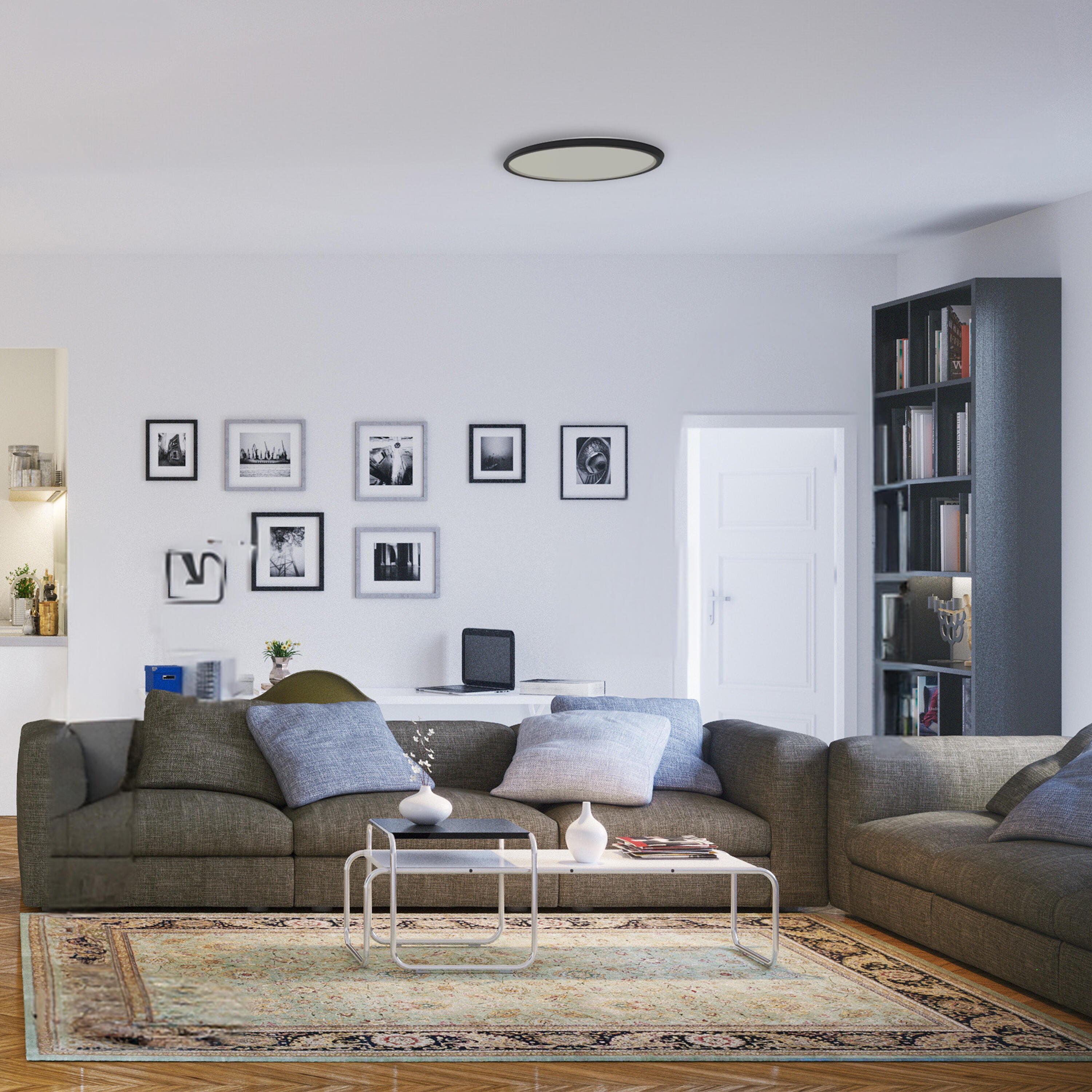 Plafon Montellano czarny śr. 38.9 cm LED Inspire - 4