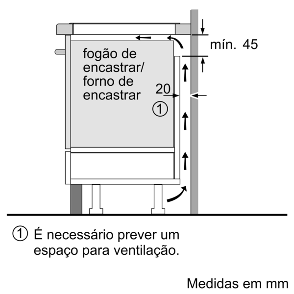 Placa de indução 4 zonas de calor 4600 W 59.2 x 52.2 cm preto Bosch PUE61RBB5E - 6