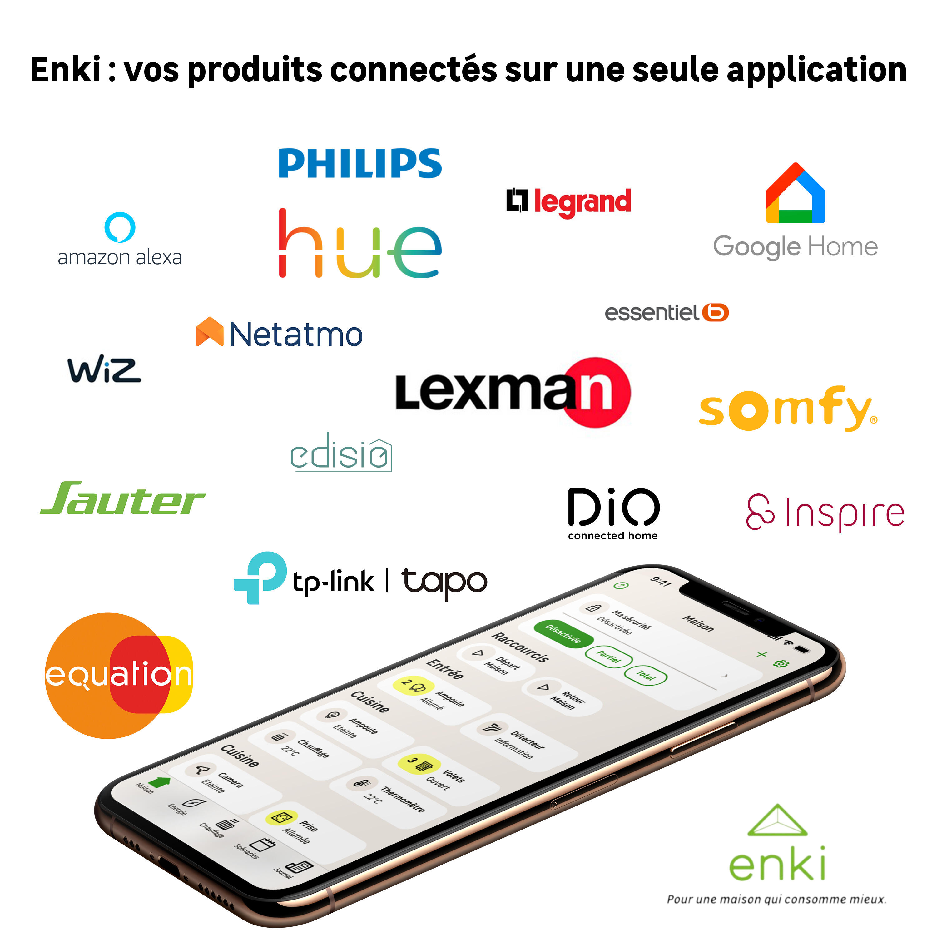 Radiateur électrique DSC connecté Malao Auto 2000 W SAUTER horizontal blanc - 9