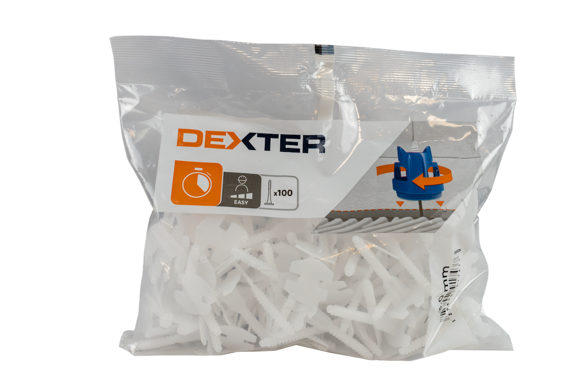 Lot de 100 croisillons de carreau DEXTER Ep.3 mm - 5