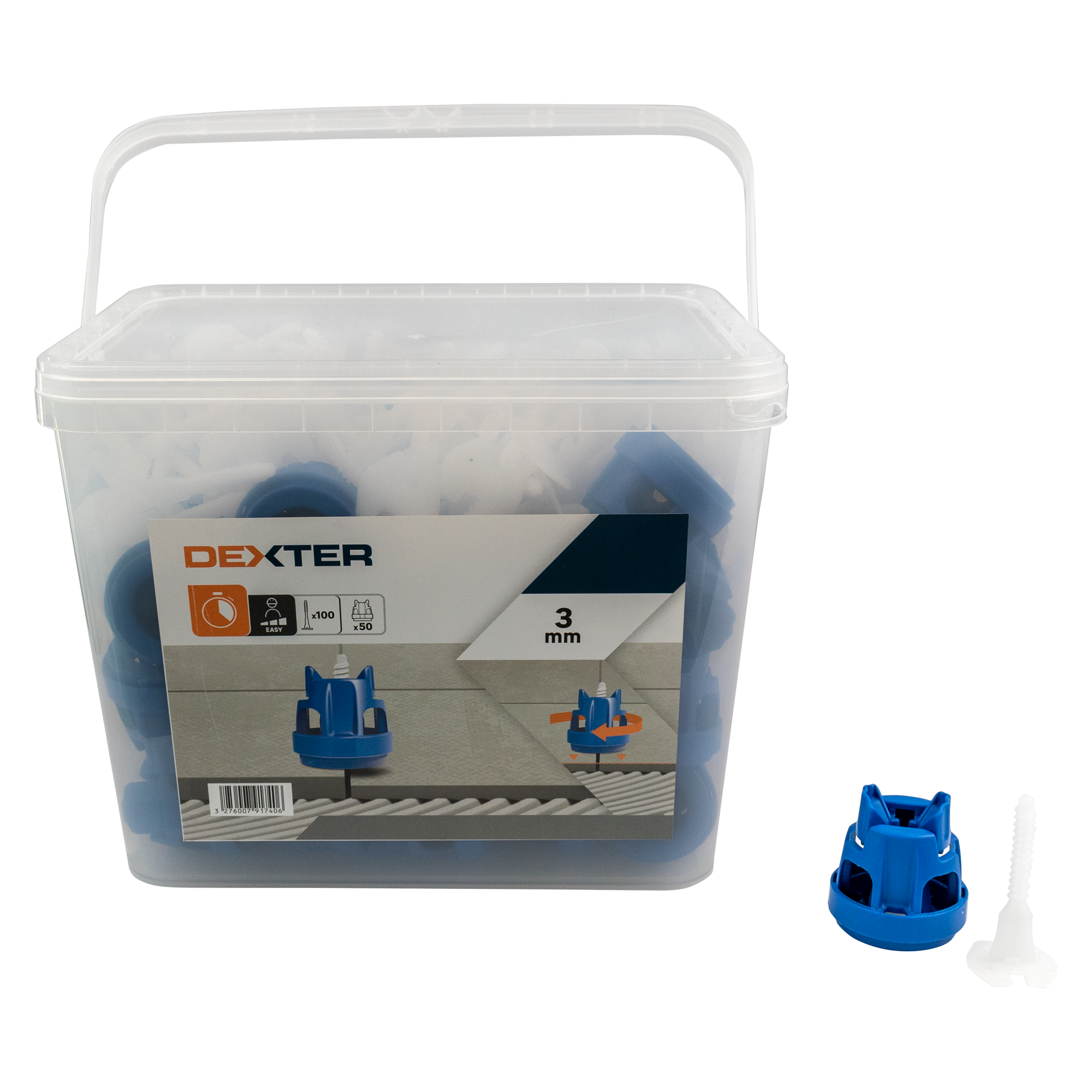 Kit 50 cadrans et 100 croisillons DEXTER, Ep.3 mm - 5