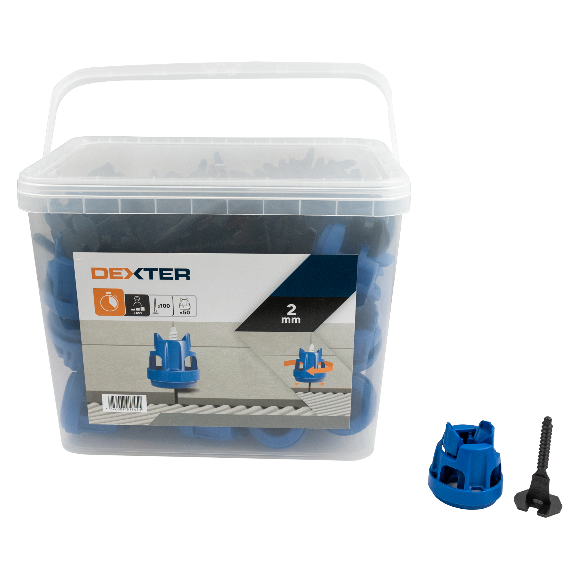 Kit 50 cadrans et 100 croisillons DEXTER, Ep.2 mm - 5