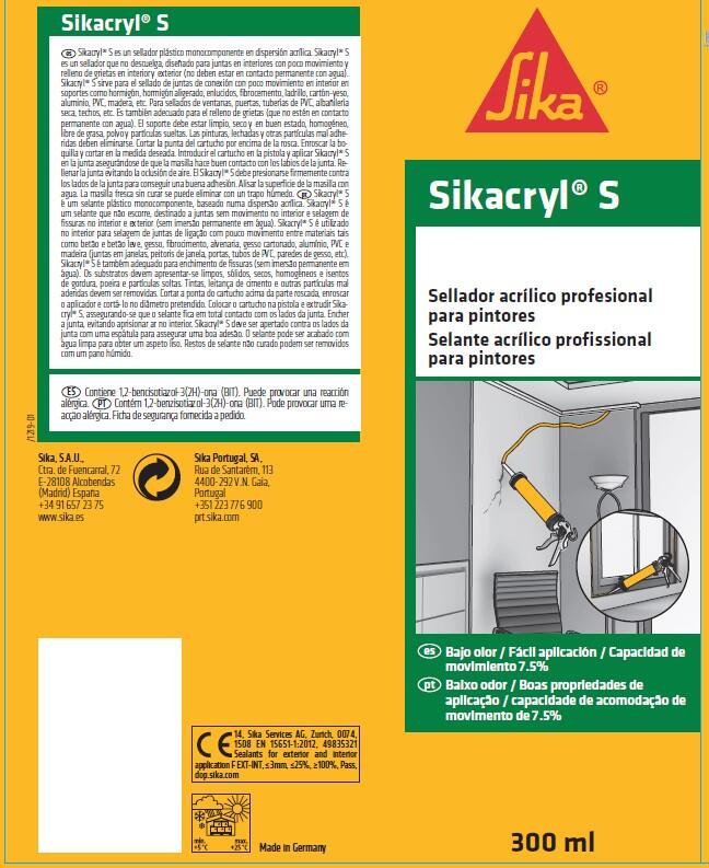 Mastique acrílico SIKACRYL-S - 2