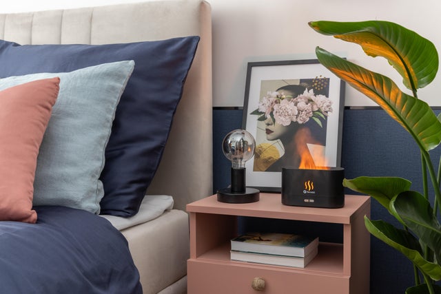 Lampa stołowa Lina czarna E27 Inspire